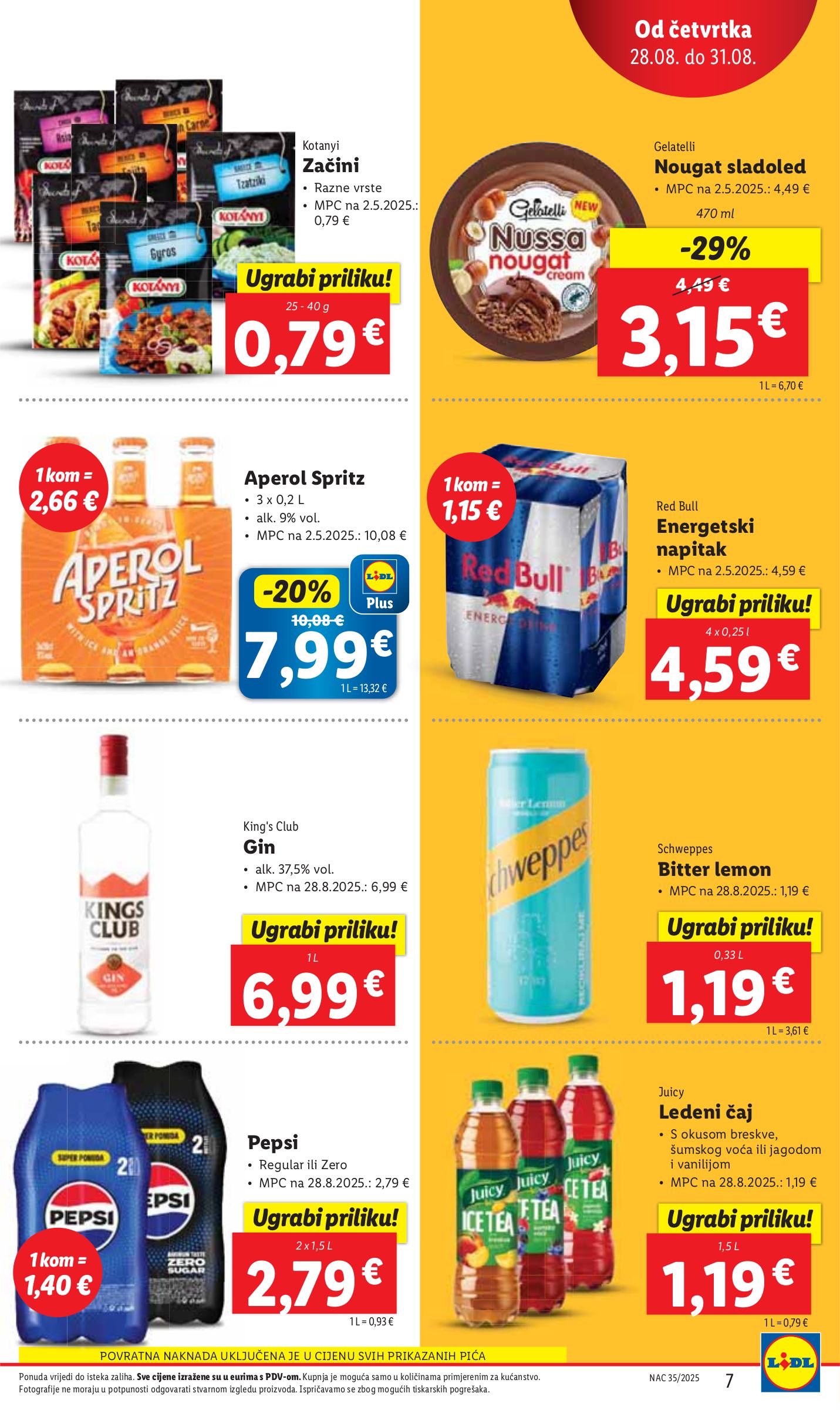 lidl - Prelistajte katalog Lidl, vrijedi od 28.08. do 31.08. - page: 7 lidl - Prelistajte katalog Lidl, vrijedi od 28.08. do 31.08. - page: 7