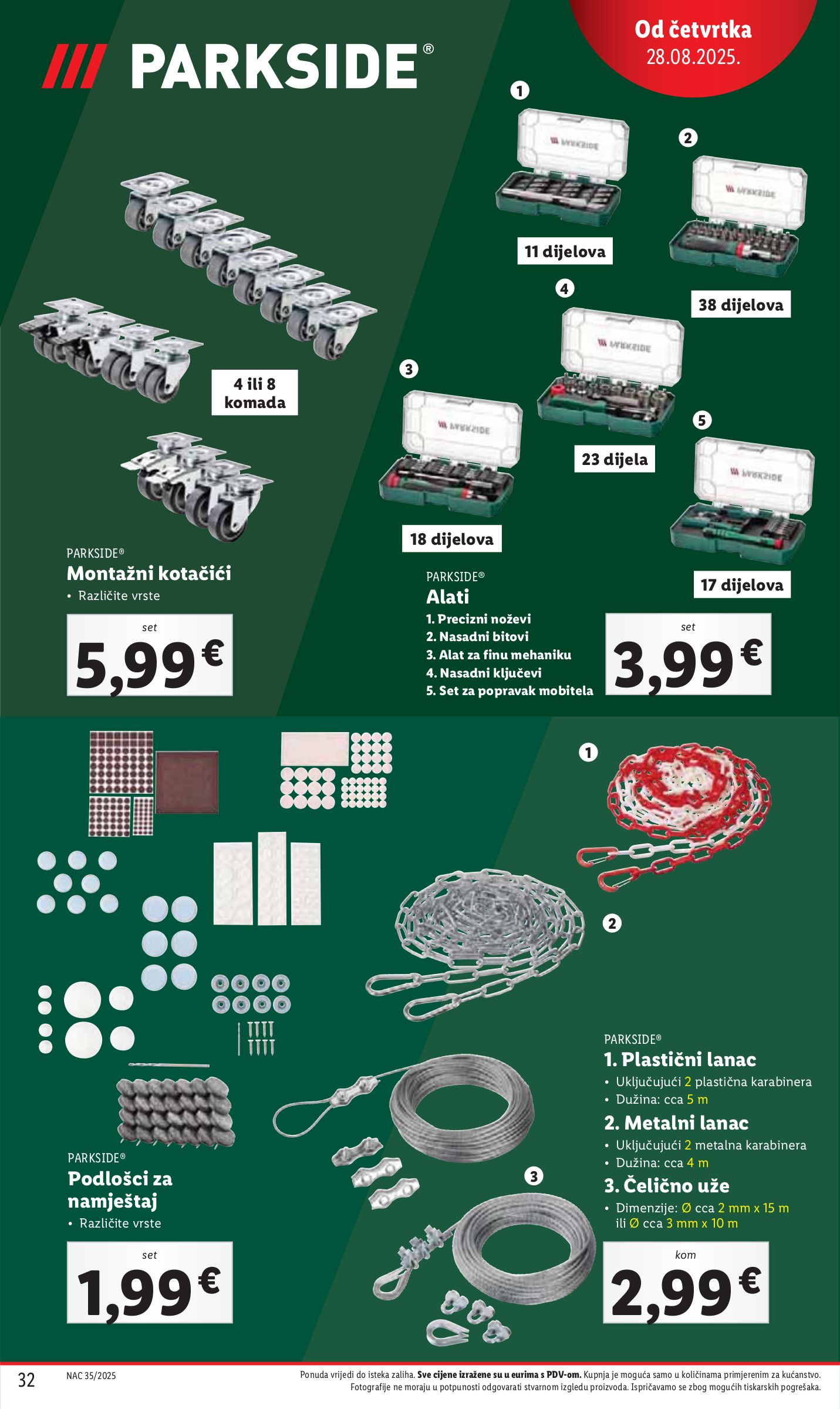 lidl - Prelistajte katalog Lidl, vrijedi od 28.08. do 31.08. - page: 32 lidl - Prelistajte katalog Lidl, vrijedi od 28.08. do 31.08. - page: 32