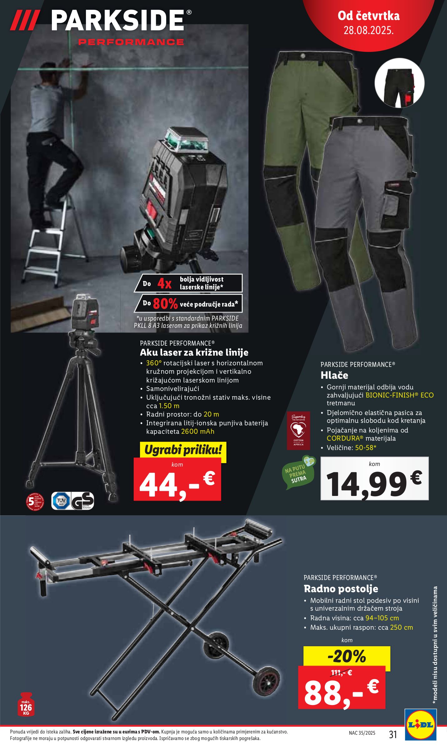lidl - Prelistajte katalog Lidl, vrijedi od 28.08. do 31.08. - page: 31 lidl - Prelistajte katalog Lidl, vrijedi od 28.08. do 31.08. - page: 31