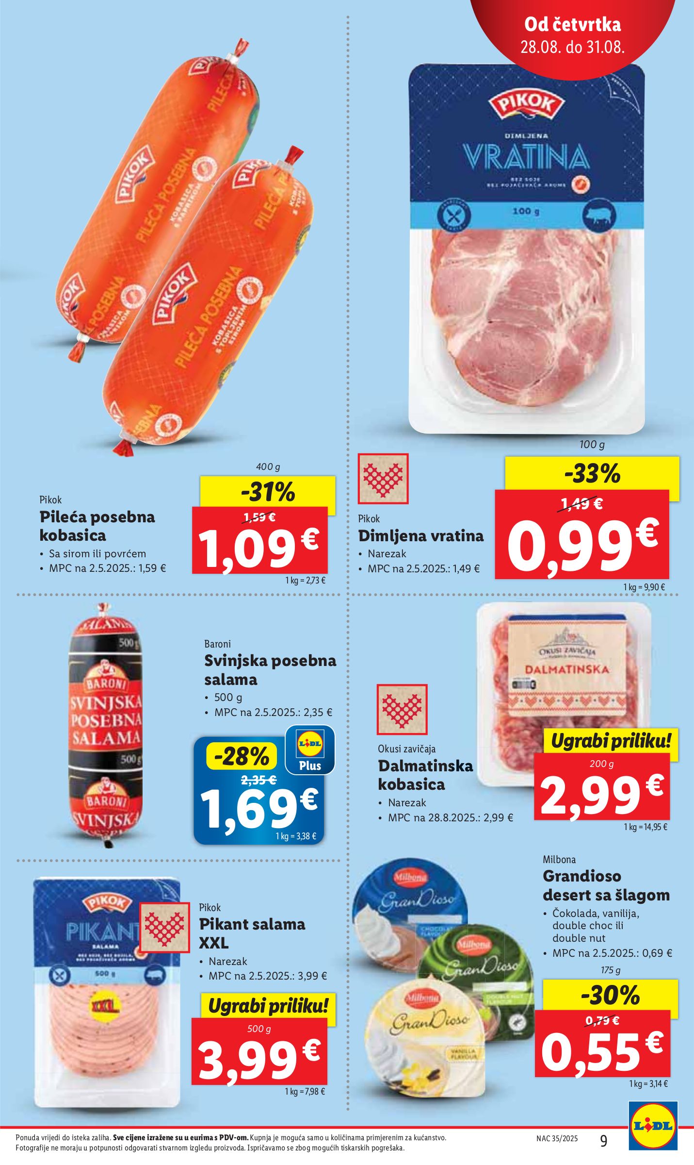 lidl - Prelistajte katalog Lidl, vrijedi od 28.08. do 31.08. - page: 9 lidl - Prelistajte katalog Lidl, vrijedi od 28.08. do 31.08. - page: 9