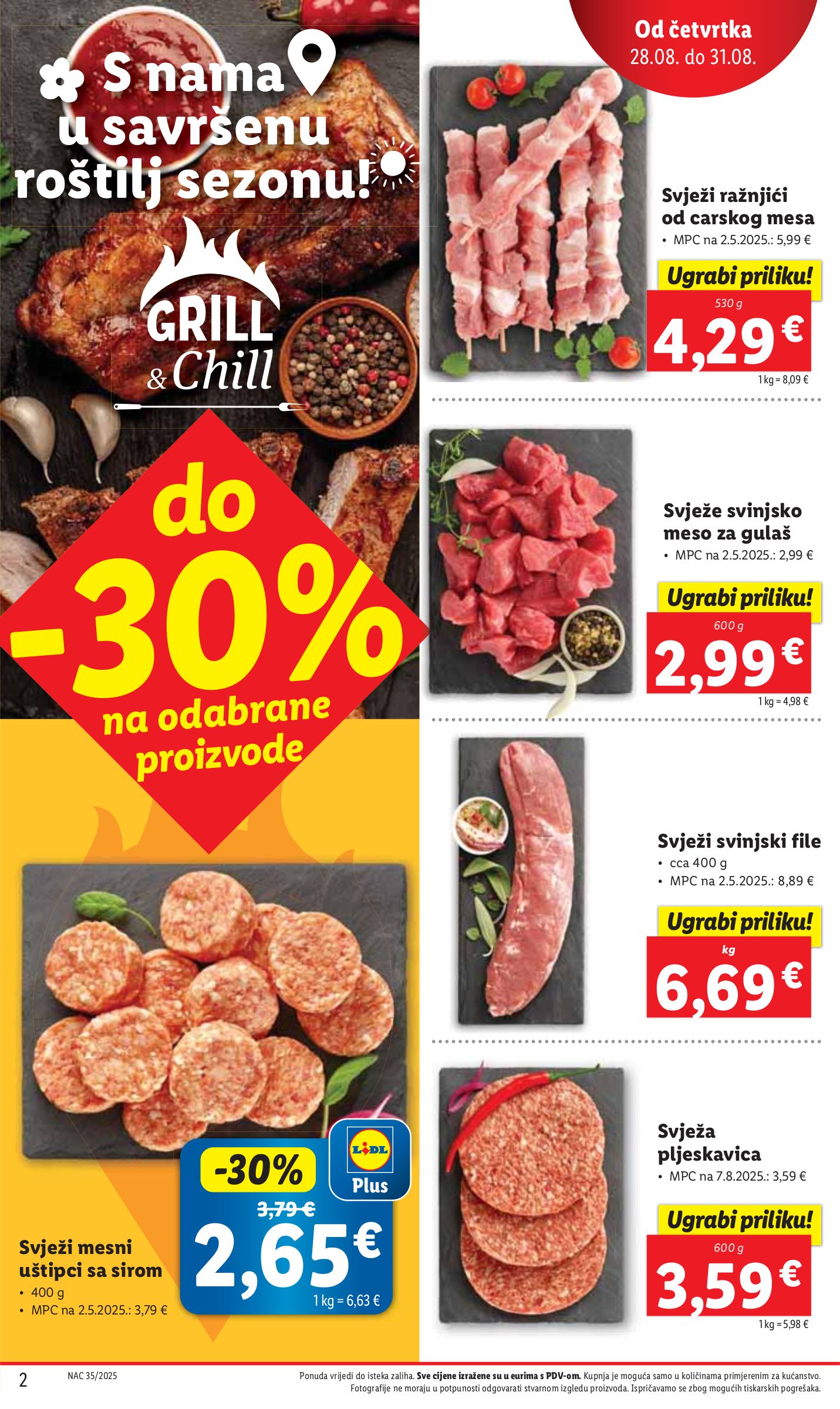 lidl - Prelistajte katalog Lidl, vrijedi od 28.08. do 31.08. - page: 2 lidl - Prelistajte katalog Lidl, vrijedi od 28.08. do 31.08. - page: 2