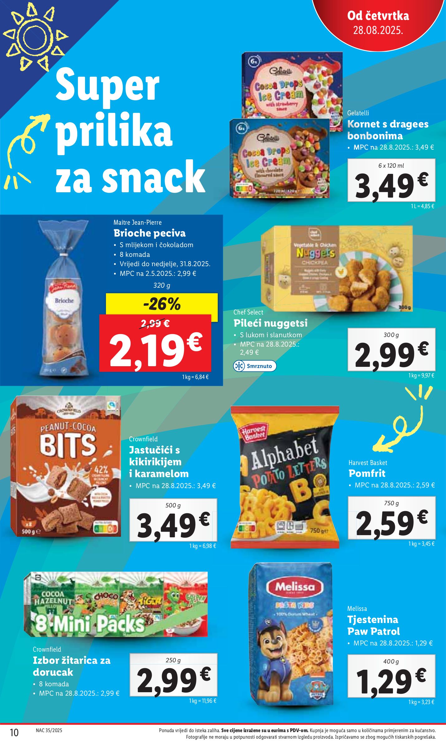 lidl - Prelistajte katalog Lidl, vrijedi od 28.08. do 31.08. - page: 10 lidl - Prelistajte katalog Lidl, vrijedi od 28.08. do 31.08. - page: 10