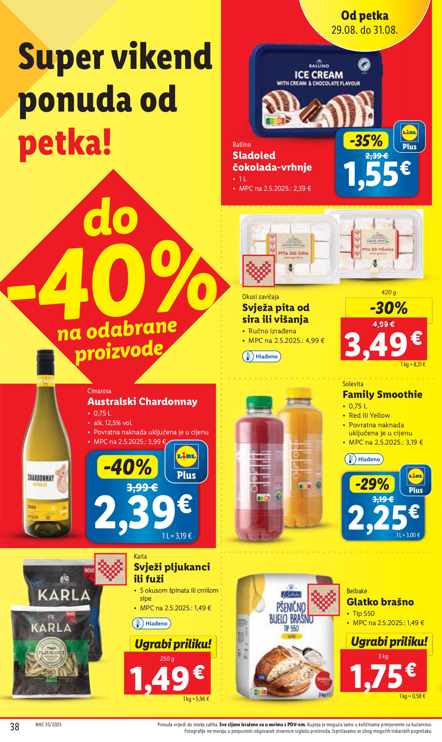 lidl - Prelistajte katalog Lidl, vrijedi od 28.08. do 31.08. - page: 38 lidl - Prelistajte katalog Lidl, vrijedi od 28.08. do 31.08. - page: 38