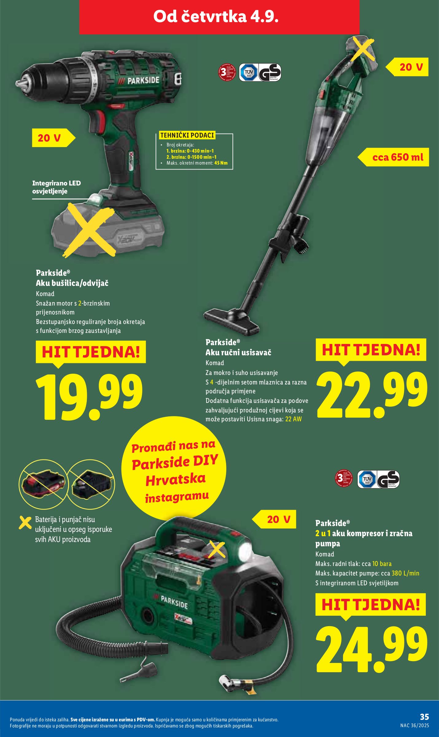 lidl - Prelistajte katalog Lidl, vrijedi od 01.09. do 07.09. - page: 35 lidl - Prelistajte katalog Lidl, vrijedi od 01.09. do 07.09. - page: 35