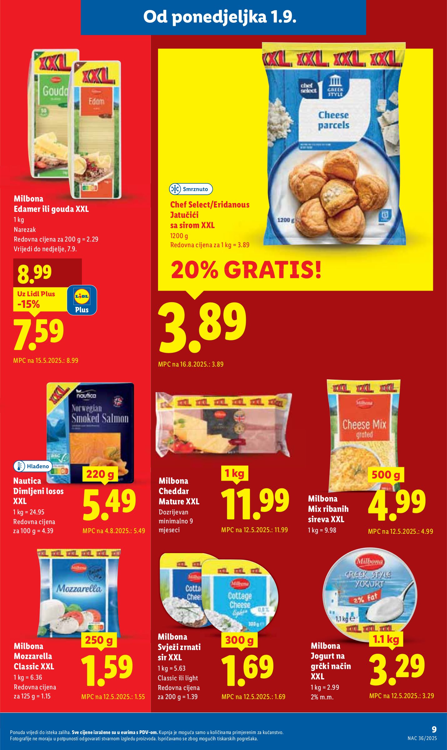 lidl - Prelistajte katalog Lidl, vrijedi od 01.09. do 07.09. - page: 9 lidl - Prelistajte katalog Lidl, vrijedi od 01.09. do 07.09. - page: 9