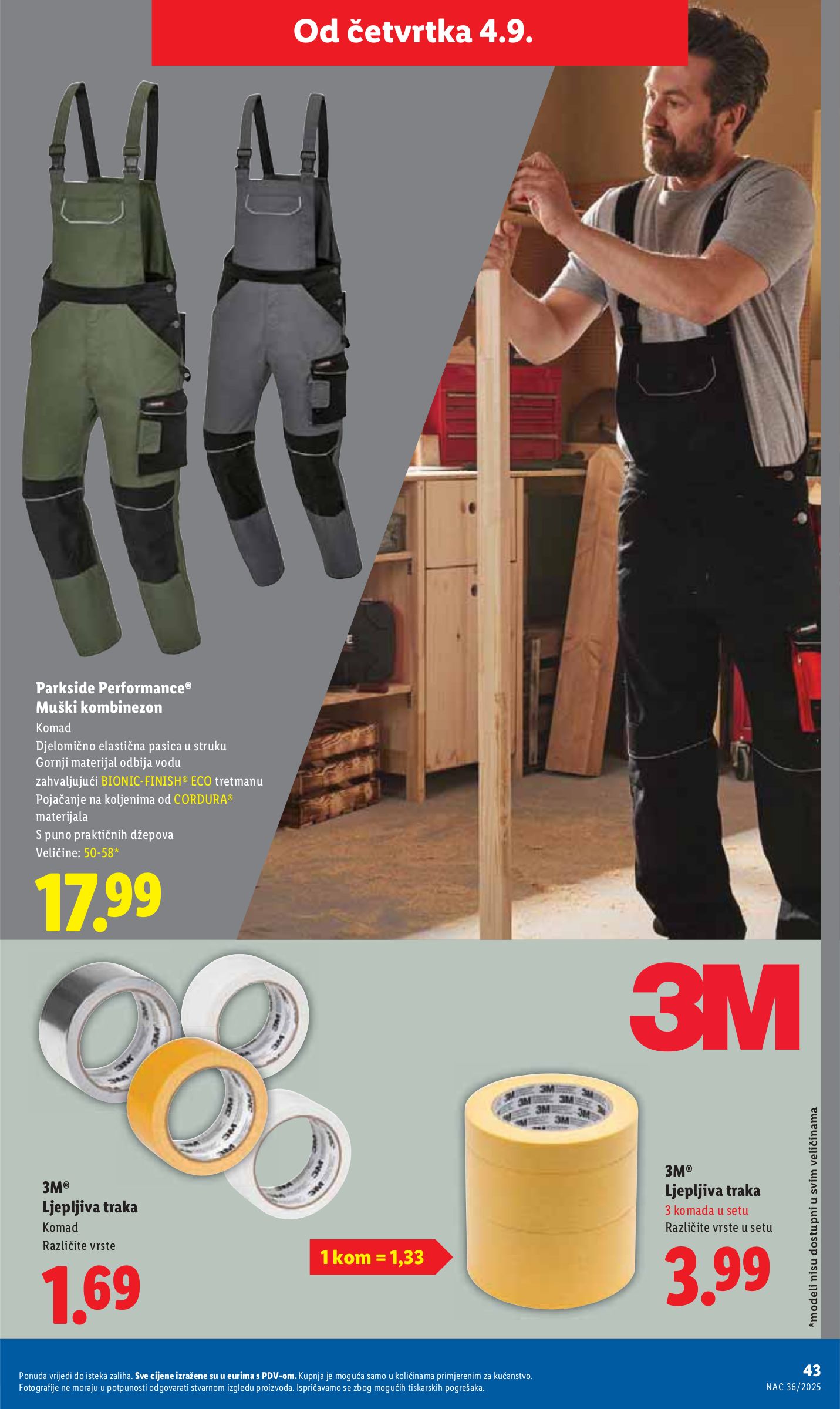 lidl - Prelistajte katalog Lidl, vrijedi od 01.09. do 07.09. - page: 43 lidl - Prelistajte katalog Lidl, vrijedi od 01.09. do 07.09. - page: 43