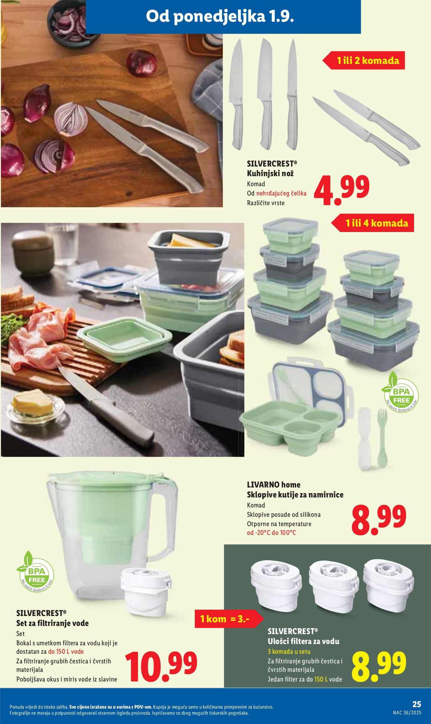 lidl - Prelistajte katalog Lidl, vrijedi od 01.09. do 07.09. - page: 25 lidl - Prelistajte katalog Lidl, vrijedi od 01.09. do 07.09. - page: 25