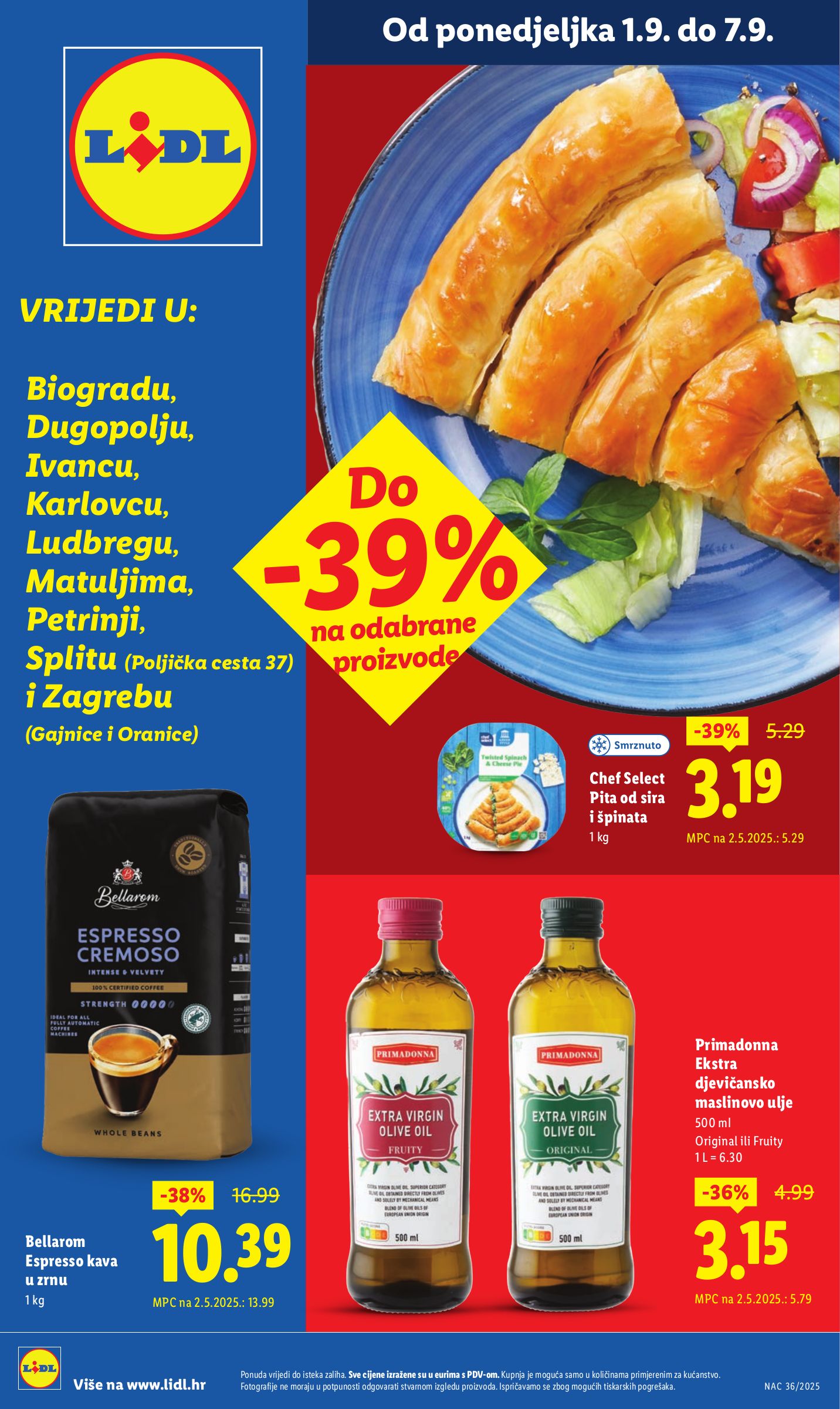 lidl - Prelistajte katalog Lidl - Super Ponuda, vrijedi od 01.09. do 07.09.