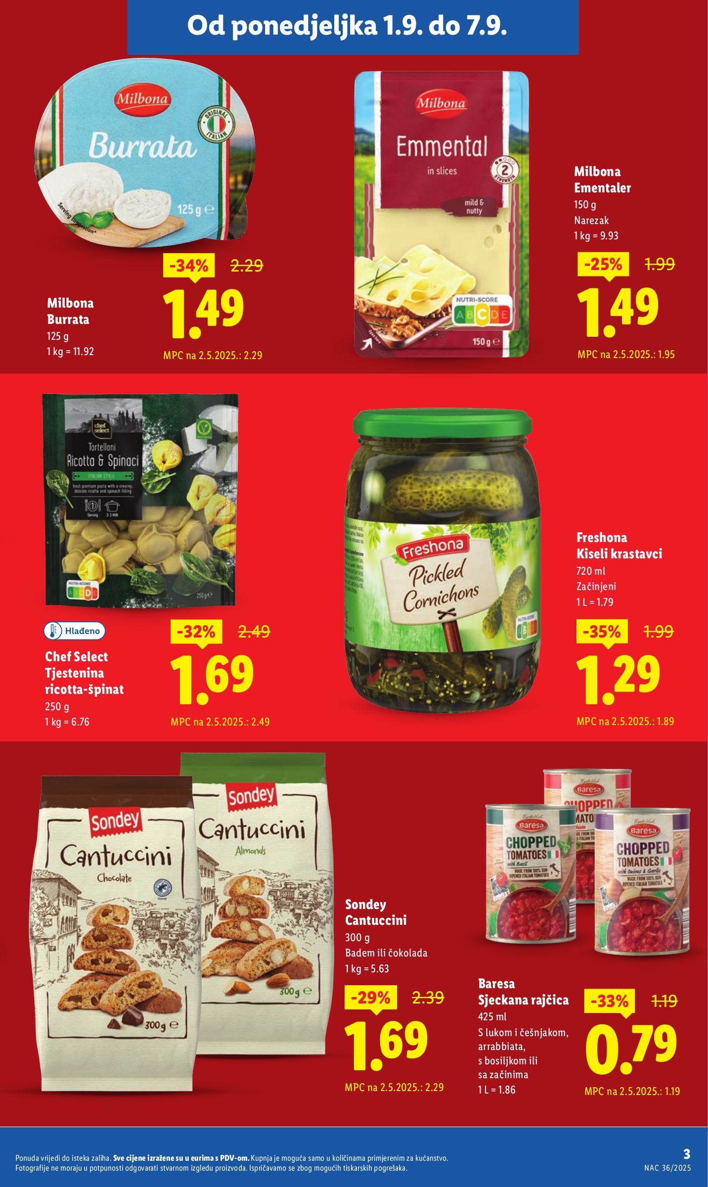 lidl - Prelistajte katalog Lidl - Super Ponuda, vrijedi od 01.09. do 07.09. - page: 3