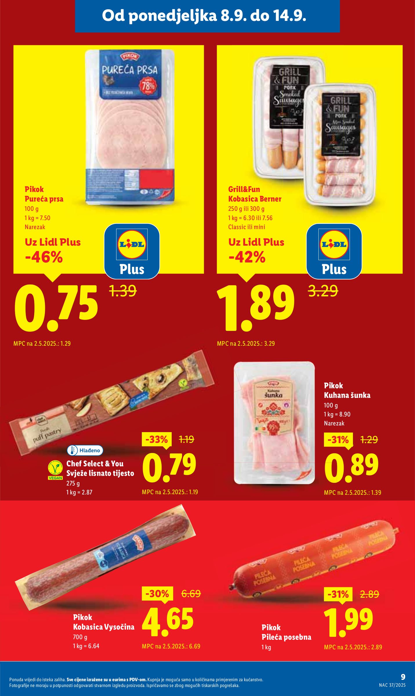 lidl - Prelistajte katalog Lidl, vrijedi od 08.09. do 14.09. - page: 9