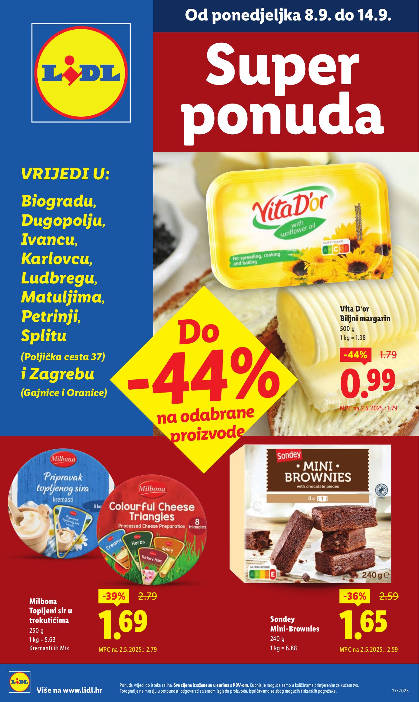 lidl - Prelistajte katalog Lidl - Super Ponuda, vrijedi od 08.09. do 14.09.