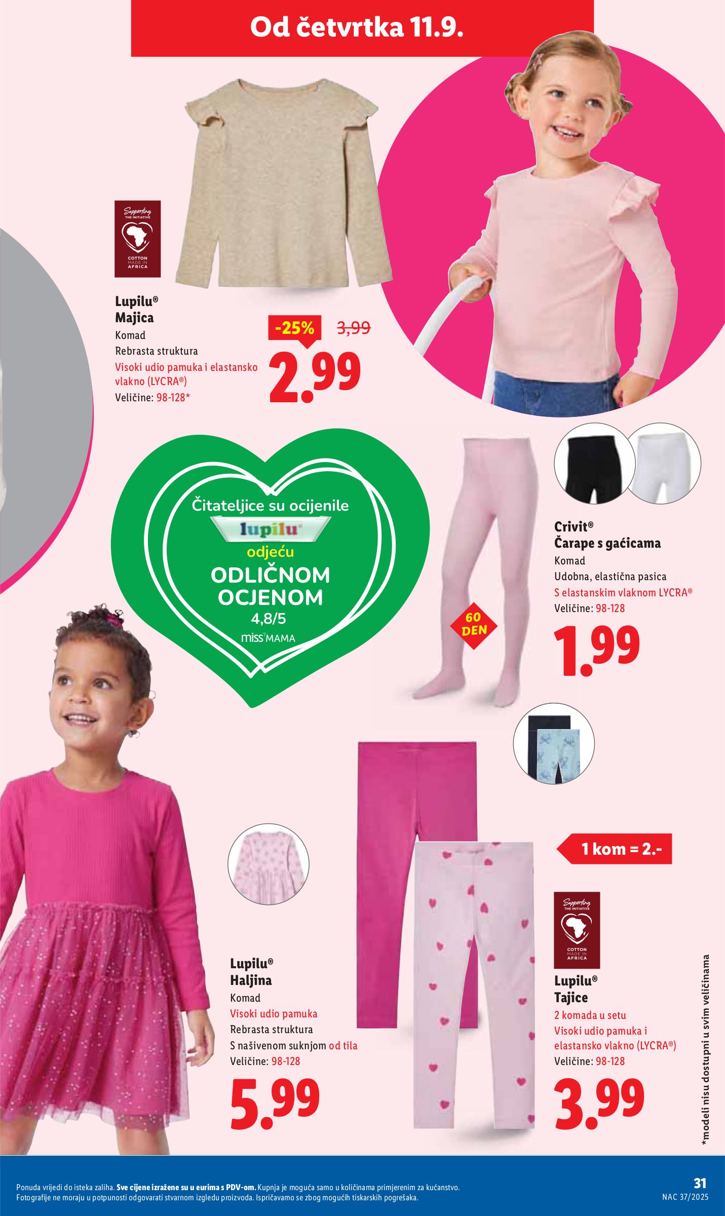 lidl - Prelistajte katalog Lidl, vrijedi od 11.09. do 14.09. - page: 31 lidl - Prelistajte katalog Lidl, vrijedi od 11.09. do 14.09. - page: 31