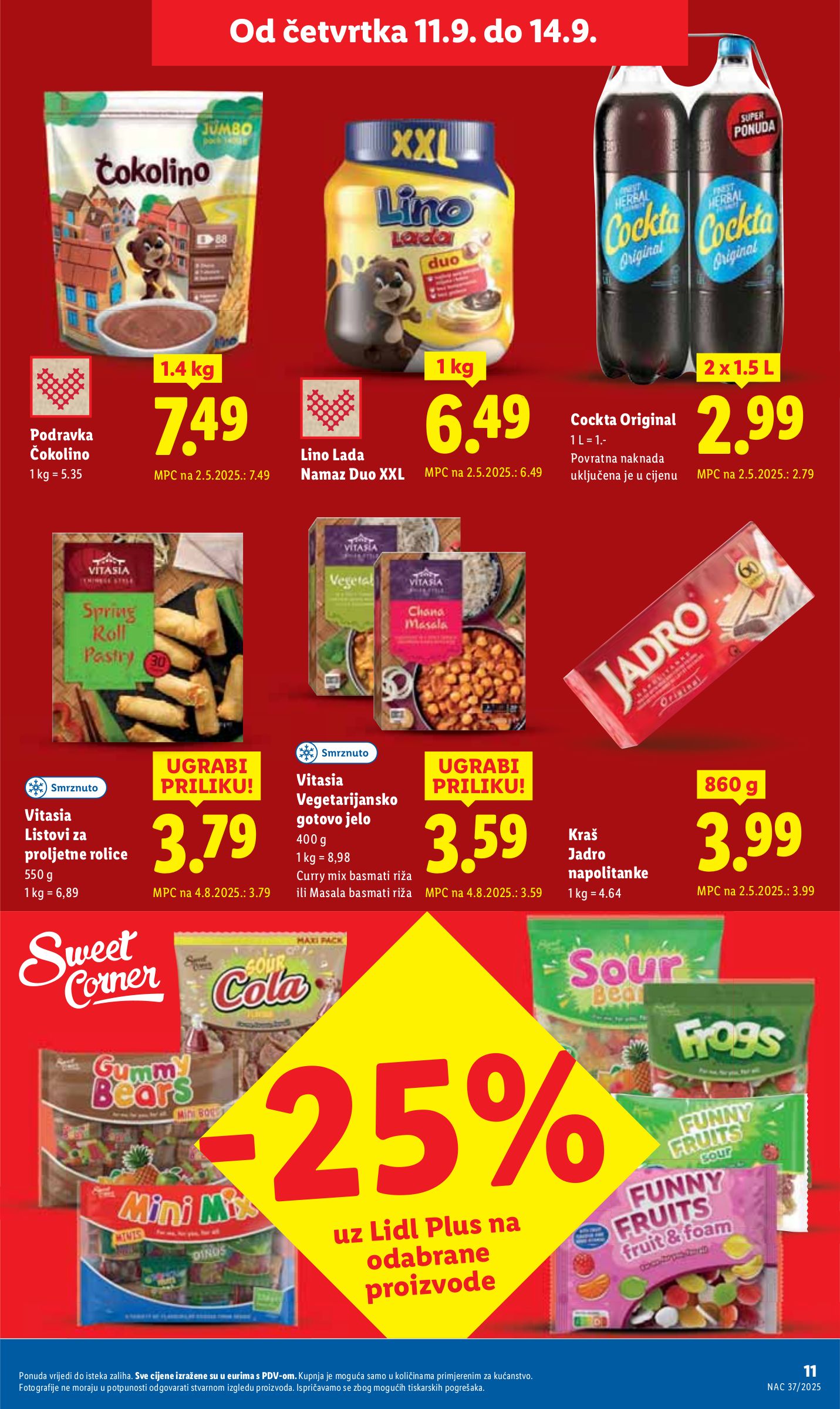 lidl - Prelistajte katalog Lidl, vrijedi od 11.09. do 14.09. - page: 11 lidl - Prelistajte katalog Lidl, vrijedi od 11.09. do 14.09. - page: 11