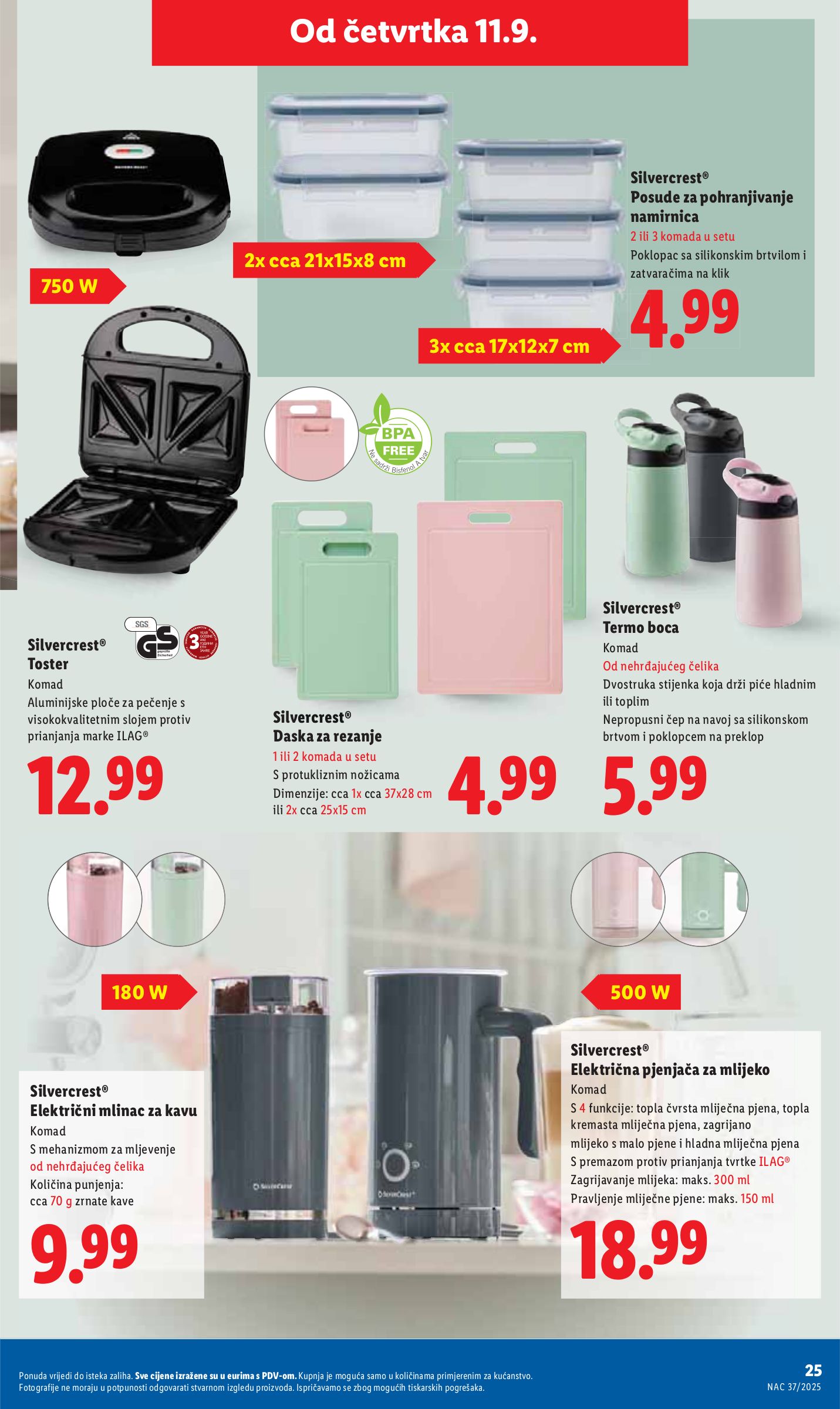 lidl - Prelistajte katalog Lidl, vrijedi od 11.09. do 14.09. - page: 25 lidl - Prelistajte katalog Lidl, vrijedi od 11.09. do 14.09. - page: 25