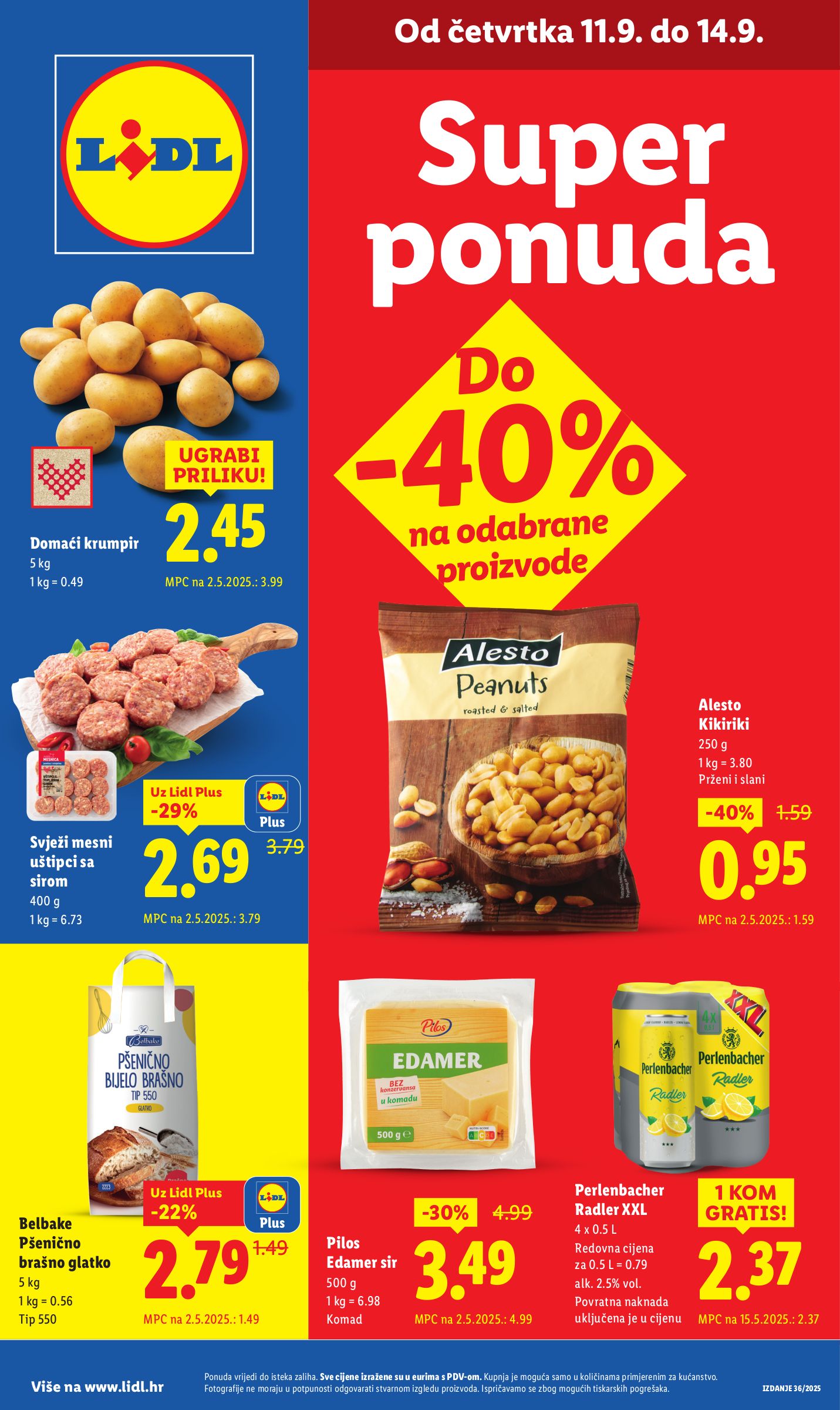 lidl - Prelistajte katalog Lidl, vrijedi od 11.09. do 14.09.