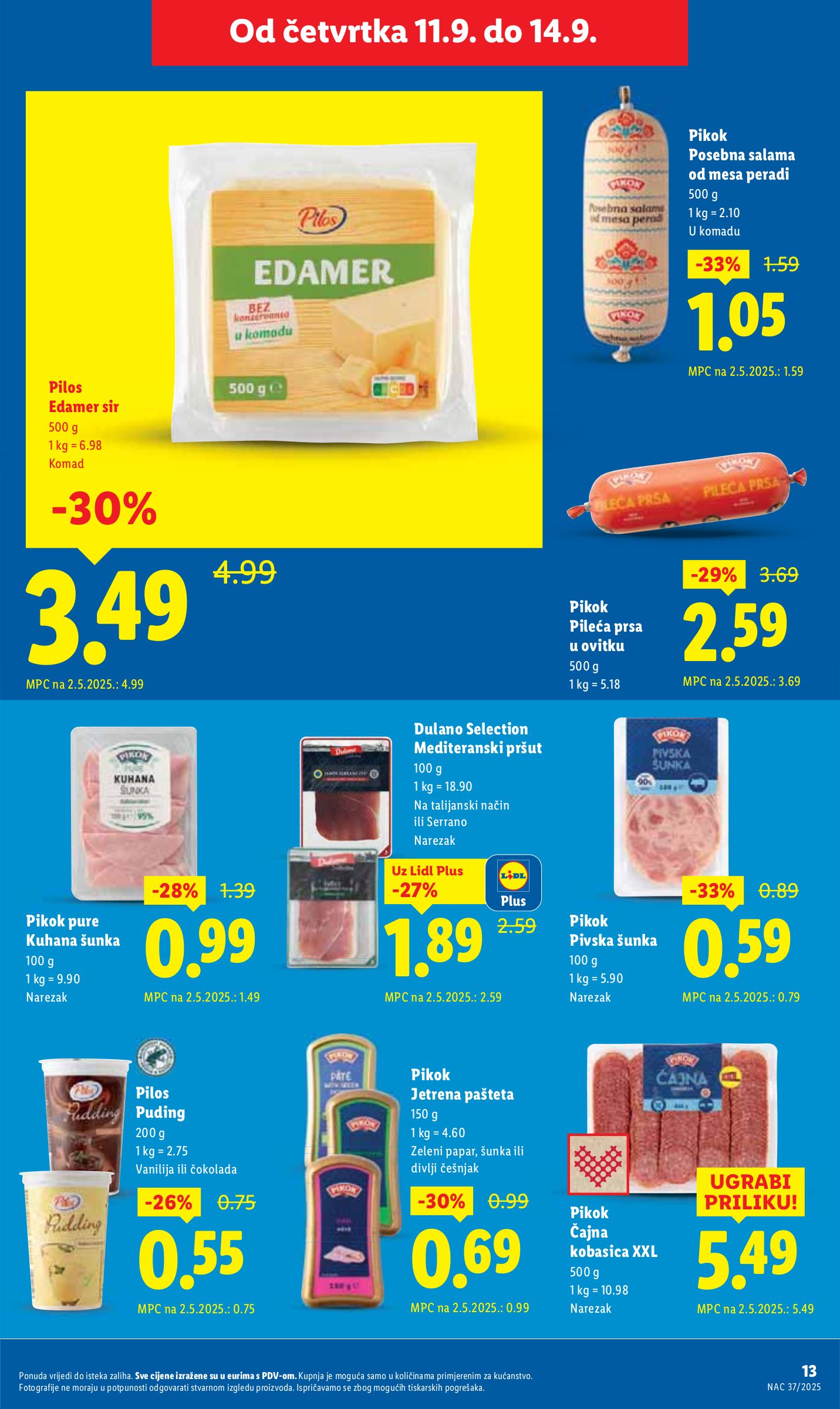 lidl - Prelistajte katalog Lidl, vrijedi od 11.09. do 14.09. - page: 13 lidl - Prelistajte katalog Lidl, vrijedi od 11.09. do 14.09. - page: 13