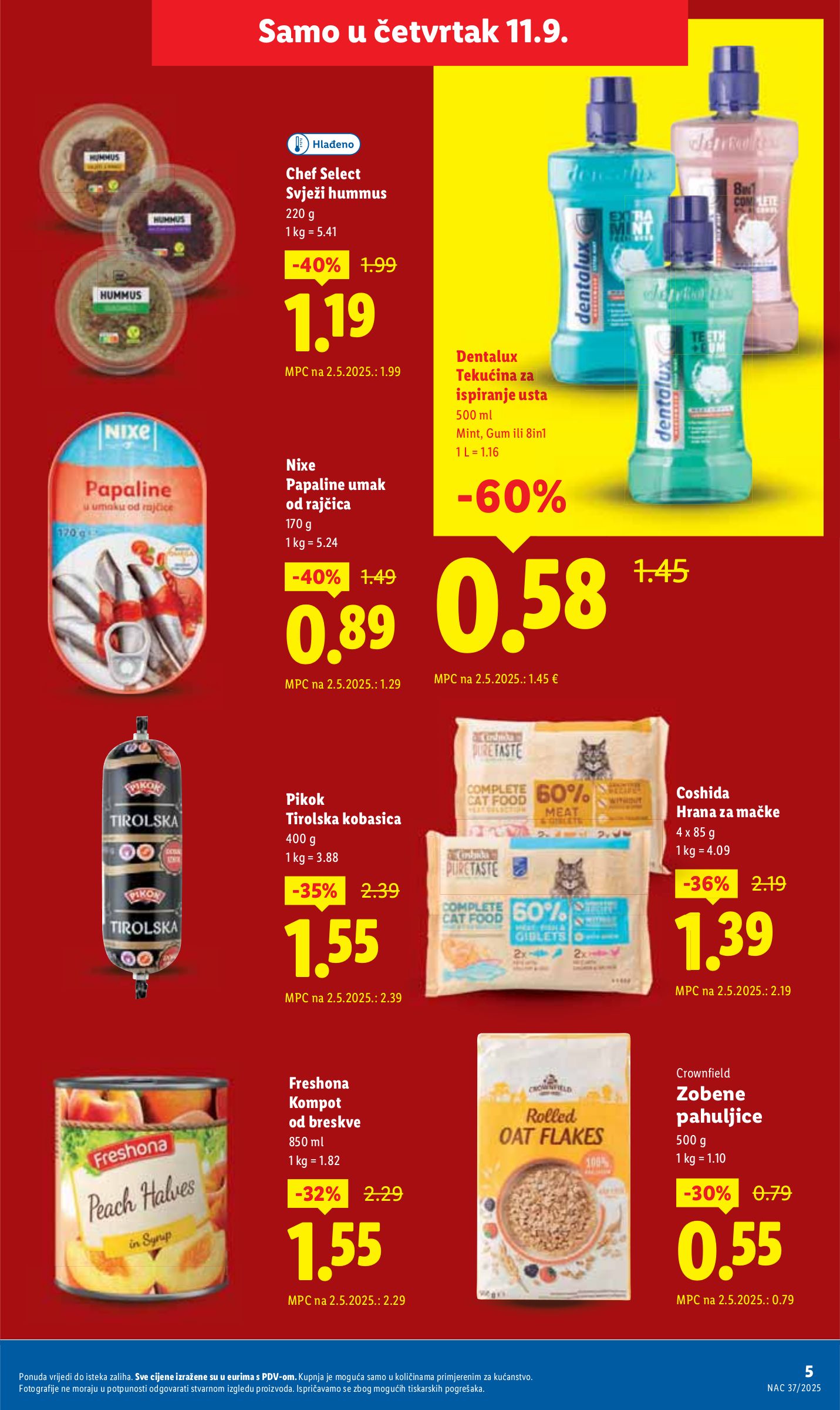 lidl - Prelistajte katalog Lidl, vrijedi od 11.09. do 14.09. - page: 5 lidl - Prelistajte katalog Lidl, vrijedi od 11.09. do 14.09. - page: 5