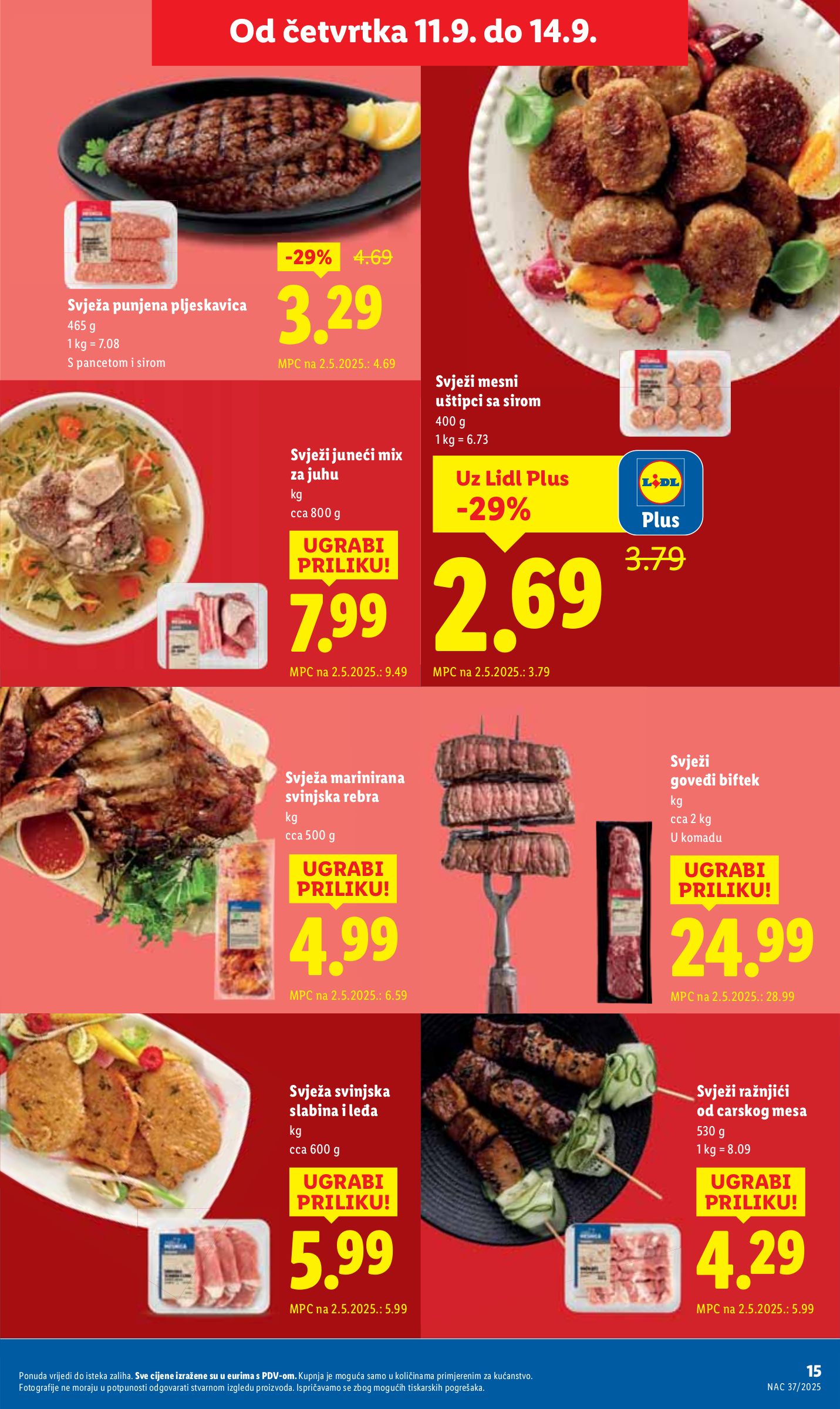 lidl - Prelistajte katalog Lidl, vrijedi od 11.09. do 14.09. - page: 15 lidl - Prelistajte katalog Lidl, vrijedi od 11.09. do 14.09. - page: 15