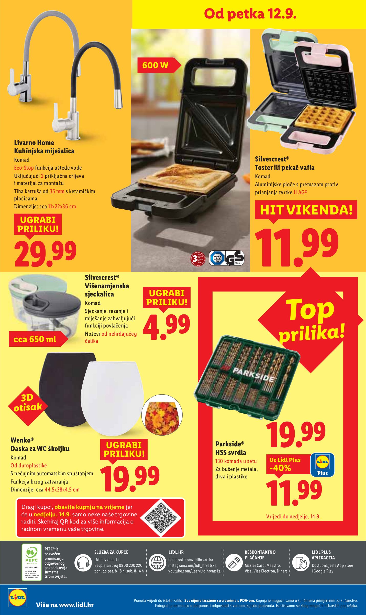 lidl - Prelistajte katalog Lidl, vrijedi od 11.09. do 14.09. - page: 46 lidl - Prelistajte katalog Lidl, vrijedi od 11.09. do 14.09. - page: 46