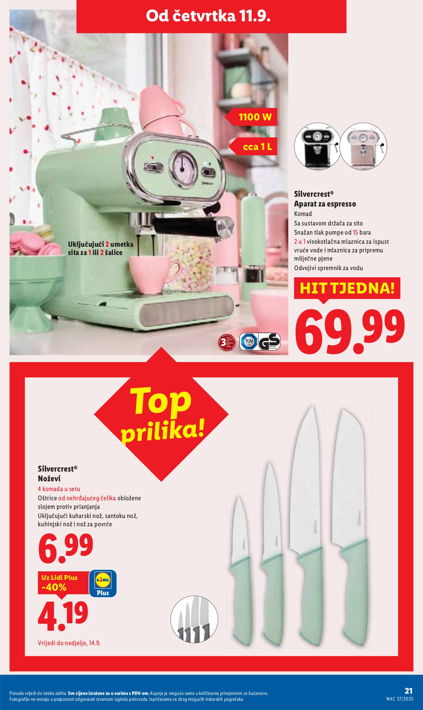lidl - Prelistajte katalog Lidl, vrijedi od 11.09. do 14.09. - page: 21 lidl - Prelistajte katalog Lidl, vrijedi od 11.09. do 14.09. - page: 21