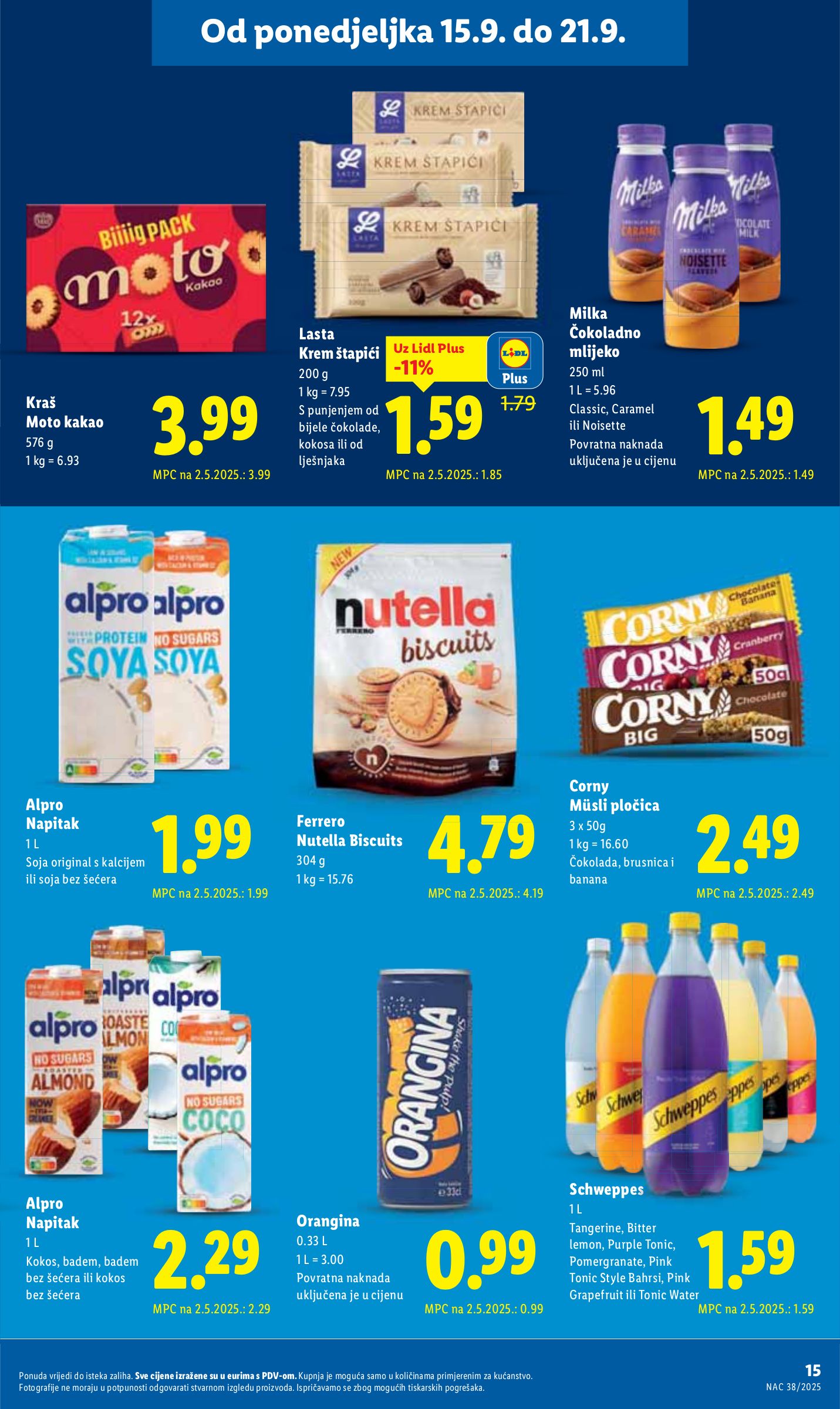lidl - Prelistajte katalog Lidl, vrijedi od 15.09. do 21.09. - page: 15 lidl - Prelistajte katalog Lidl, vrijedi od 15.09. do 21.09. - page: 15