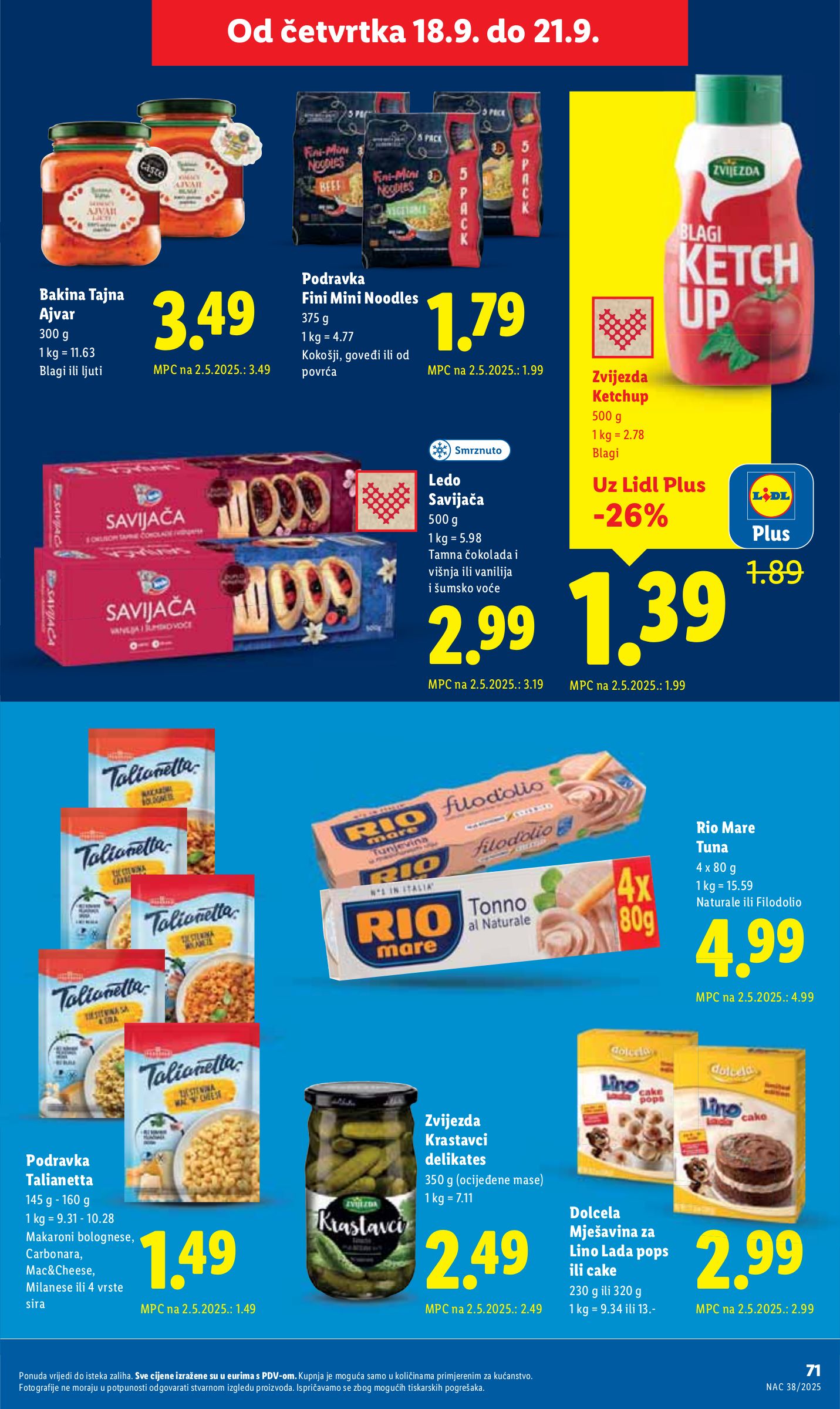 lidl - Prelistajte katalog Lidl, vrijedi od 15.09. do 21.09. - page: 71 lidl - Prelistajte katalog Lidl, vrijedi od 15.09. do 21.09. - page: 71