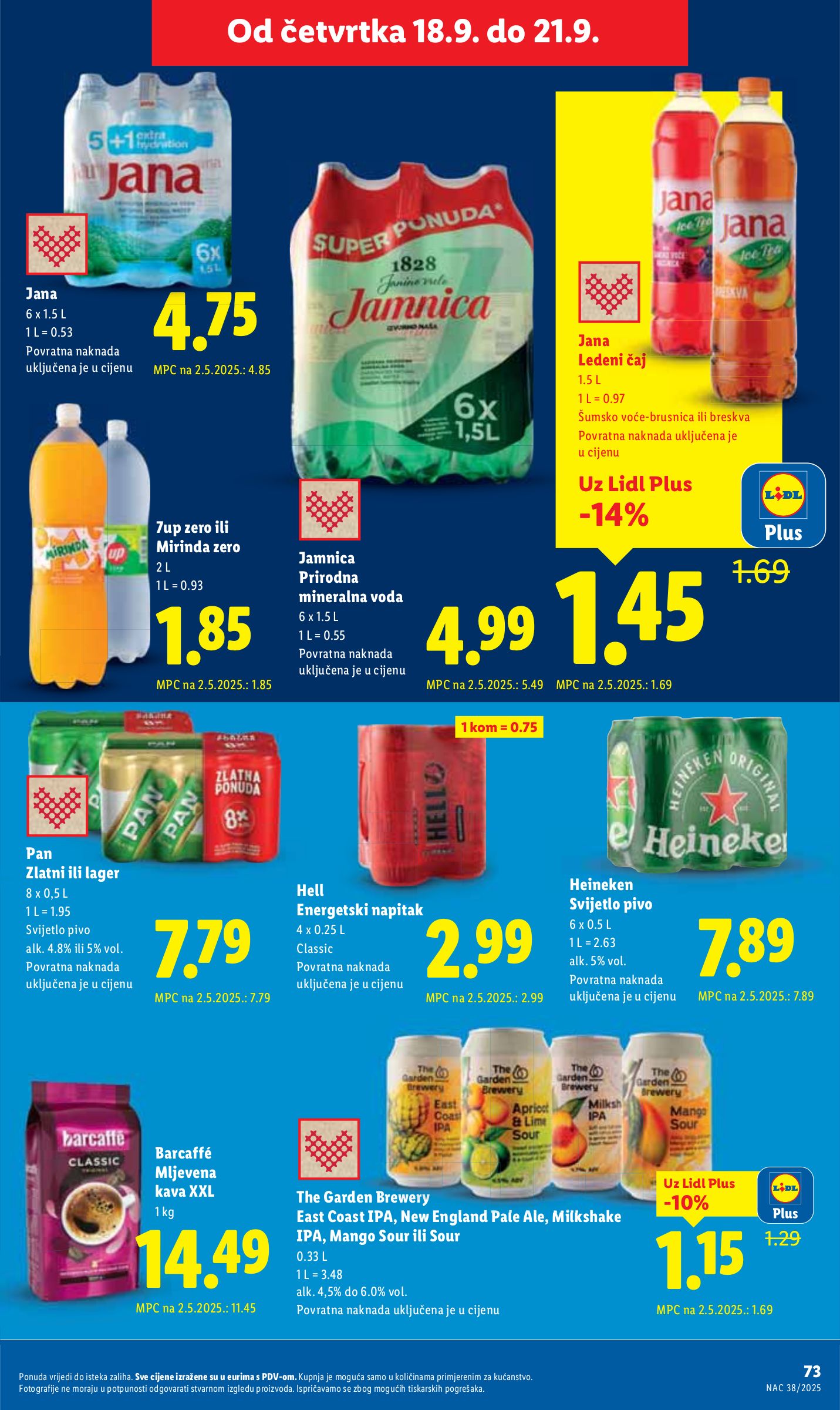 lidl - Prelistajte katalog Lidl, vrijedi od 15.09. do 21.09. - page: 73 lidl - Prelistajte katalog Lidl, vrijedi od 15.09. do 21.09. - page: 73