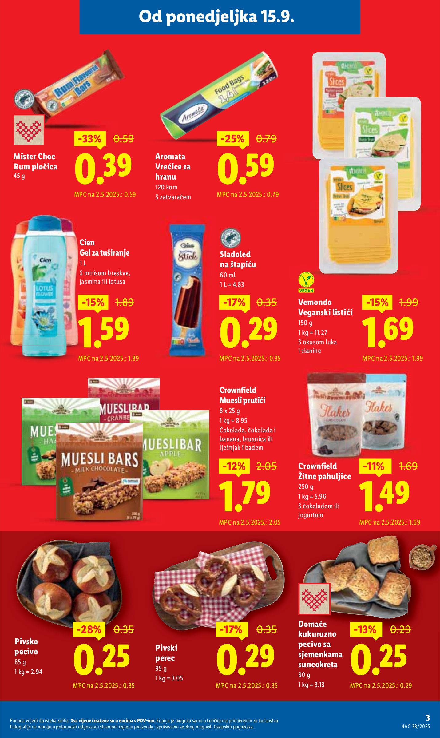 lidl - Prelistajte katalog Lidl, vrijedi od 15.09. do 21.09. - page: 3 lidl - Prelistajte katalog Lidl, vrijedi od 15.09. do 21.09. - page: 3