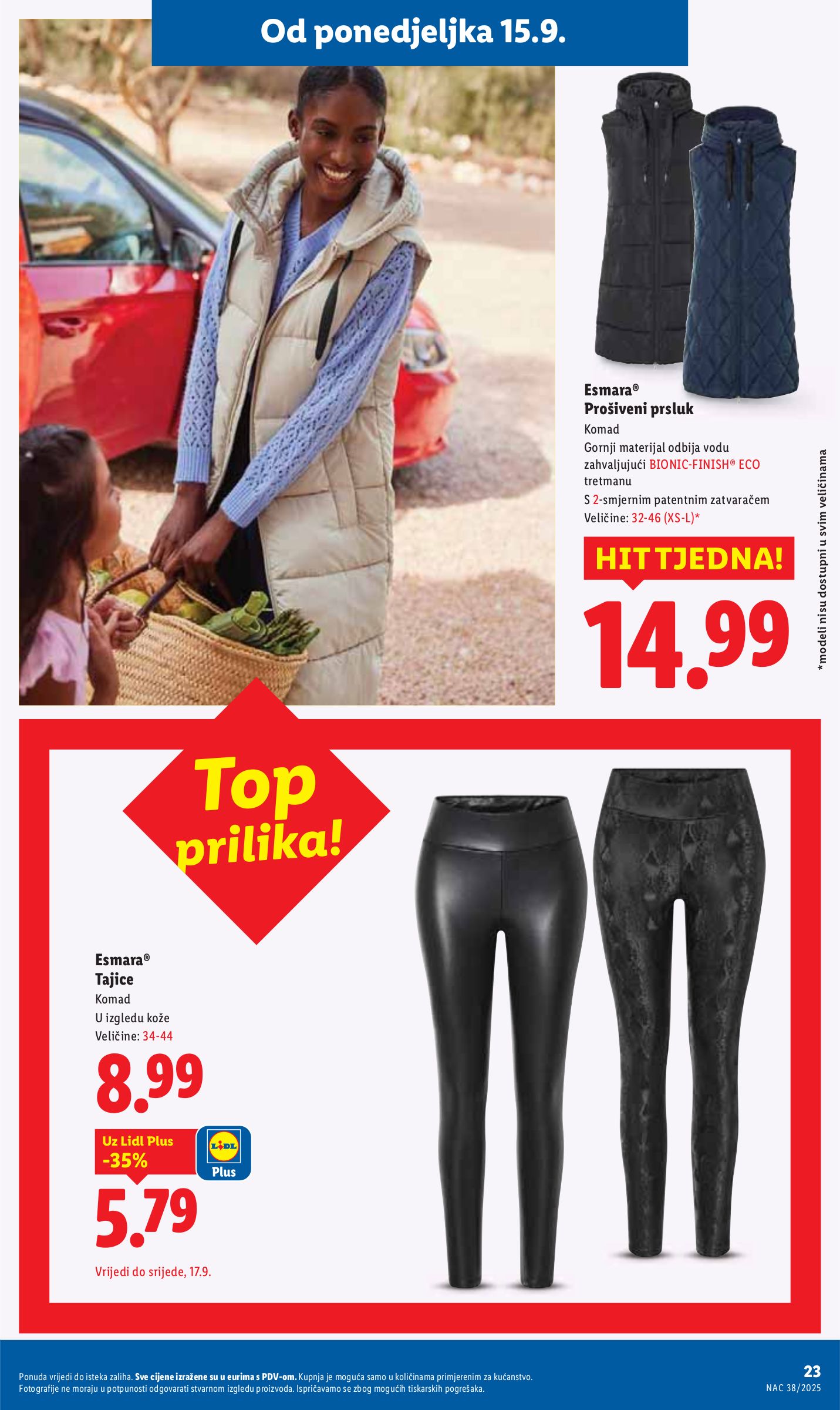 lidl - Prelistajte katalog Lidl, vrijedi od 15.09. do 21.09. - page: 23 lidl - Prelistajte katalog Lidl, vrijedi od 15.09. do 21.09. - page: 23