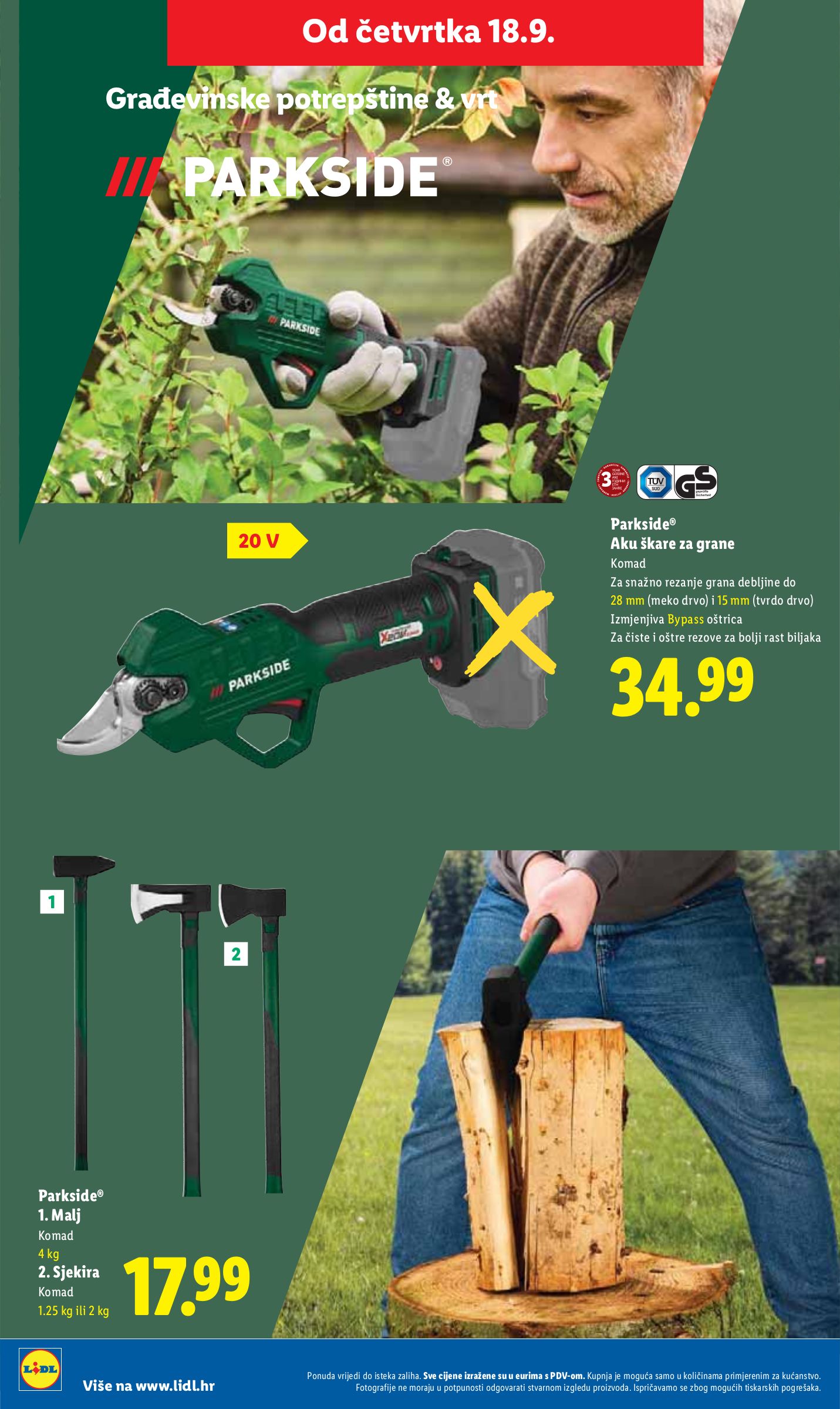 lidl - Prelistajte katalog Lidl, vrijedi od 15.09. do 21.09. - page: 36 lidl - Prelistajte katalog Lidl, vrijedi od 15.09. do 21.09. - page: 36