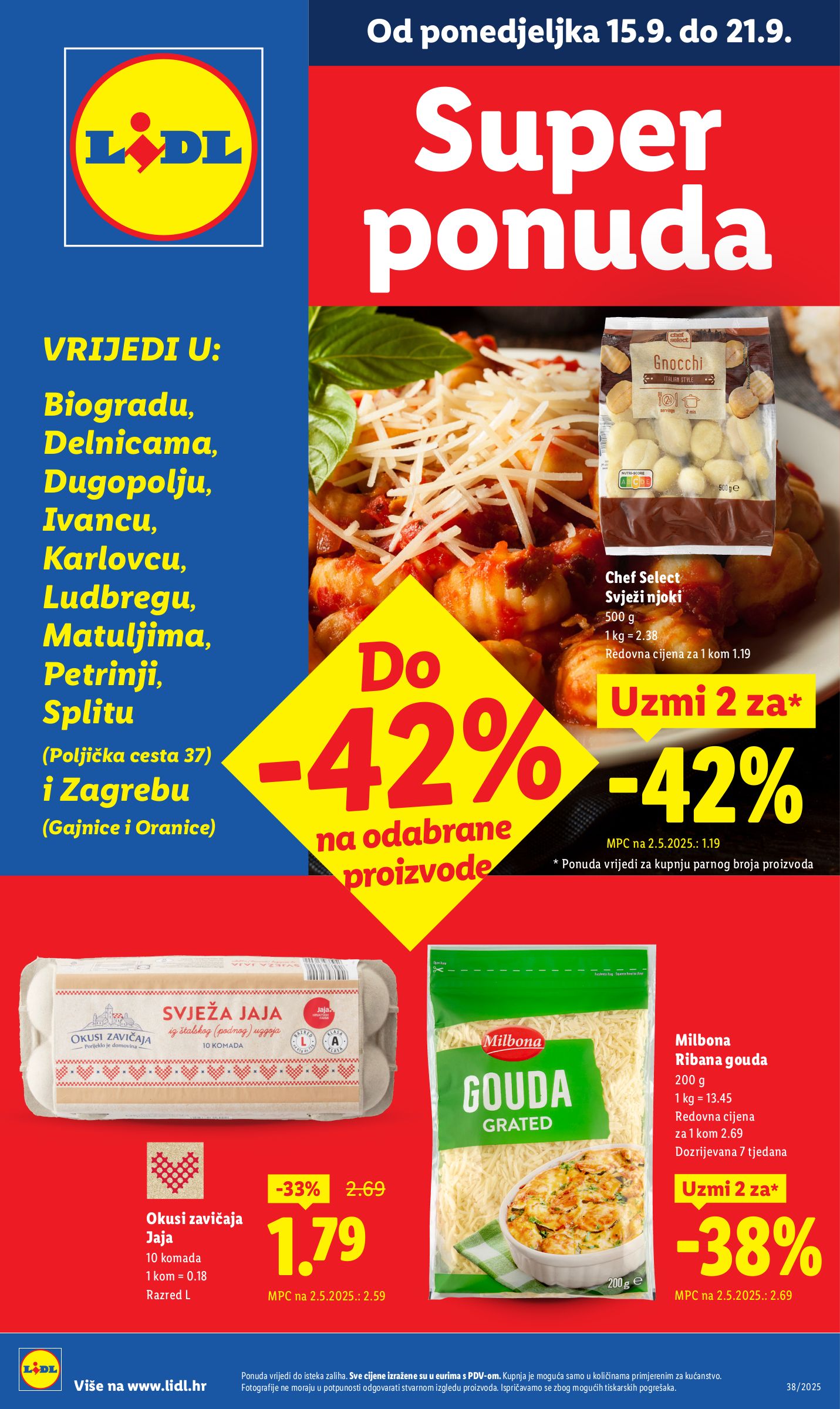 lidl - Prelistajte katalog Lidl - Super Ponuda, vrijedi od 15.09. do 21.09.