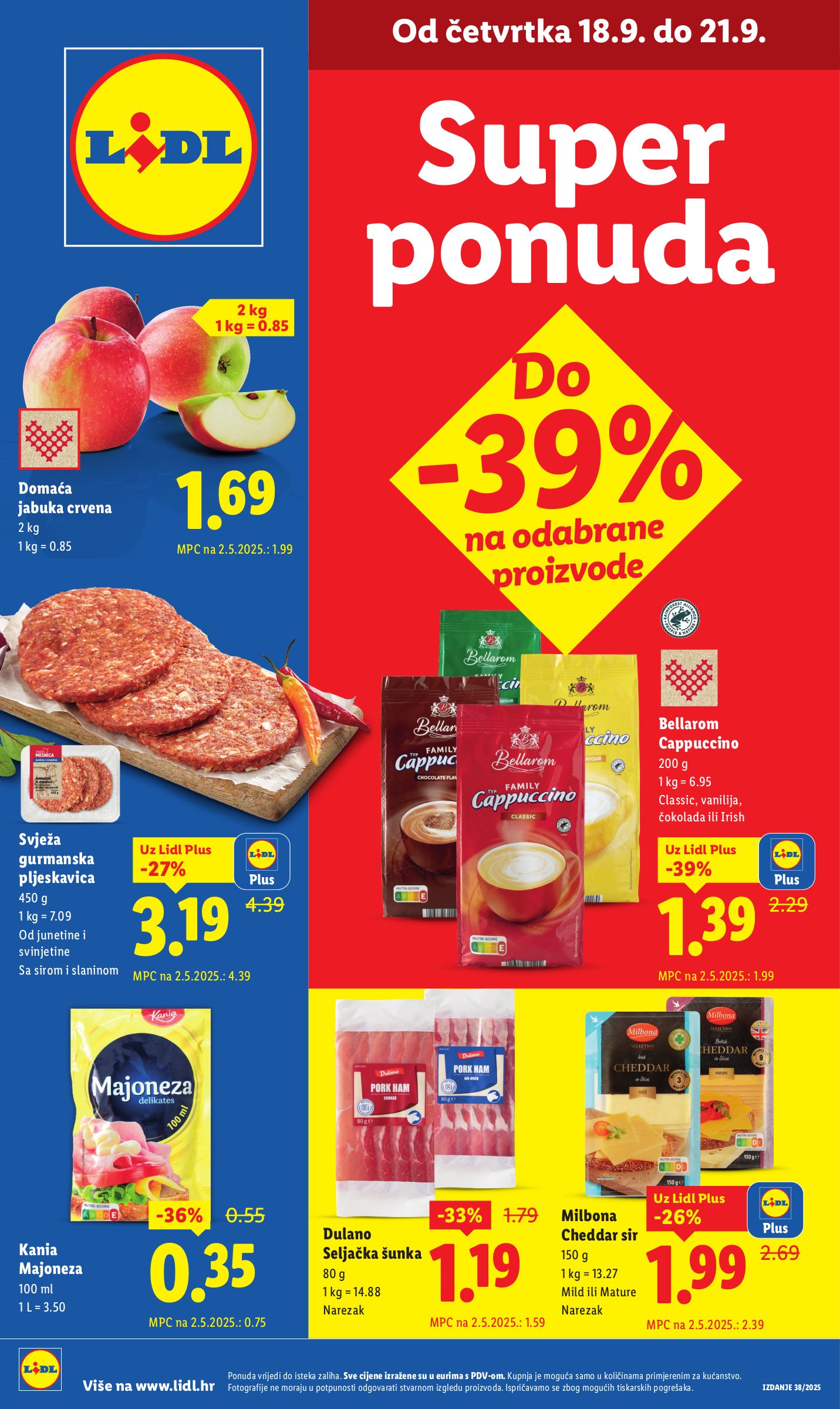lidl - Prelistajte katalog Lidl, vrijedi od 18.09. do 21.09.