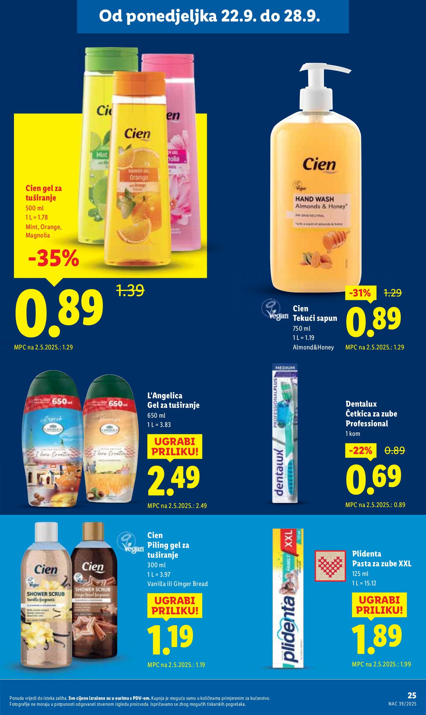 lidl - Prelistajte katalog Lidl, vrijedi od 22.09. do 28.09. - page: 25