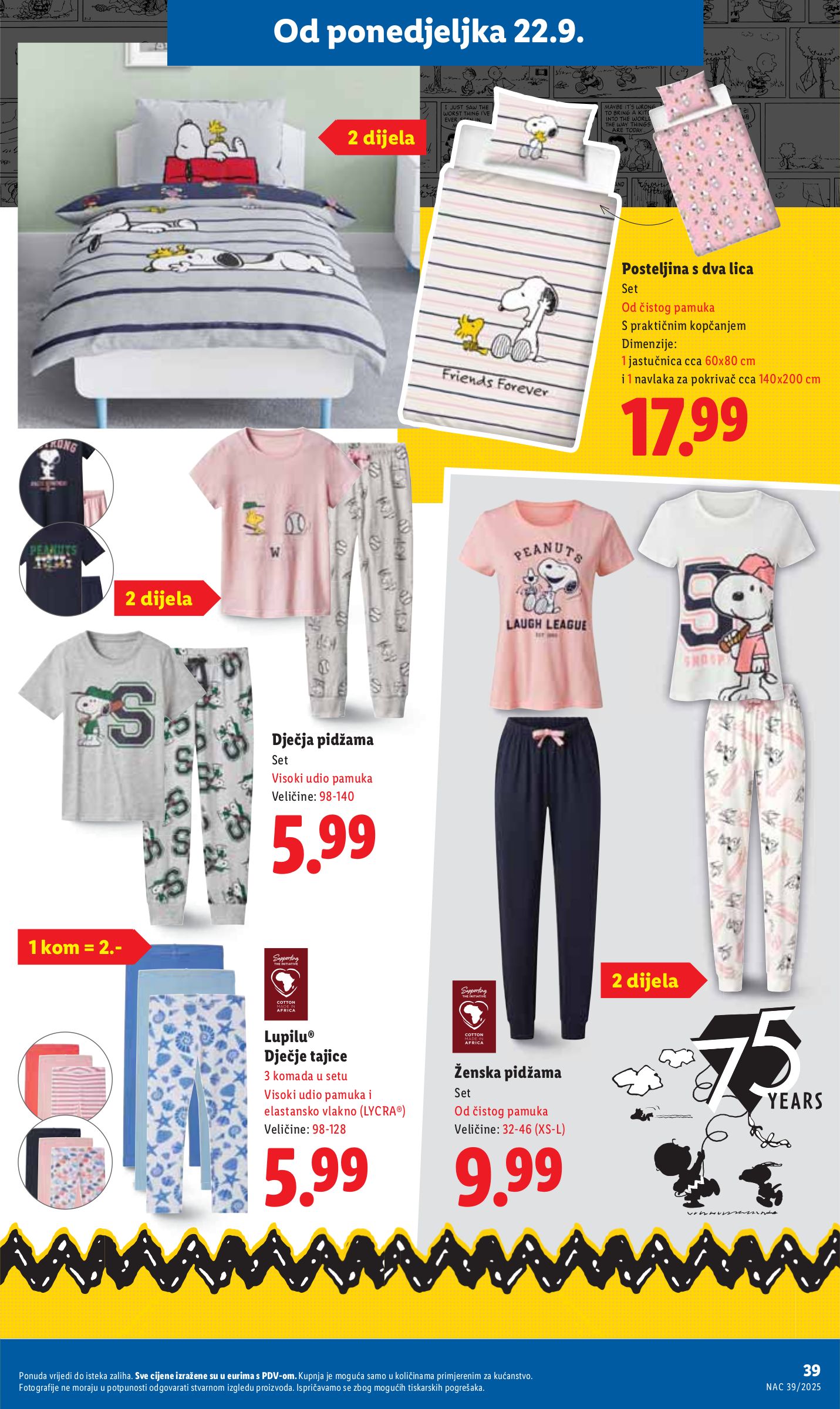 lidl - Prelistajte katalog Lidl, vrijedi od 22.09. do 28.09. - page: 39