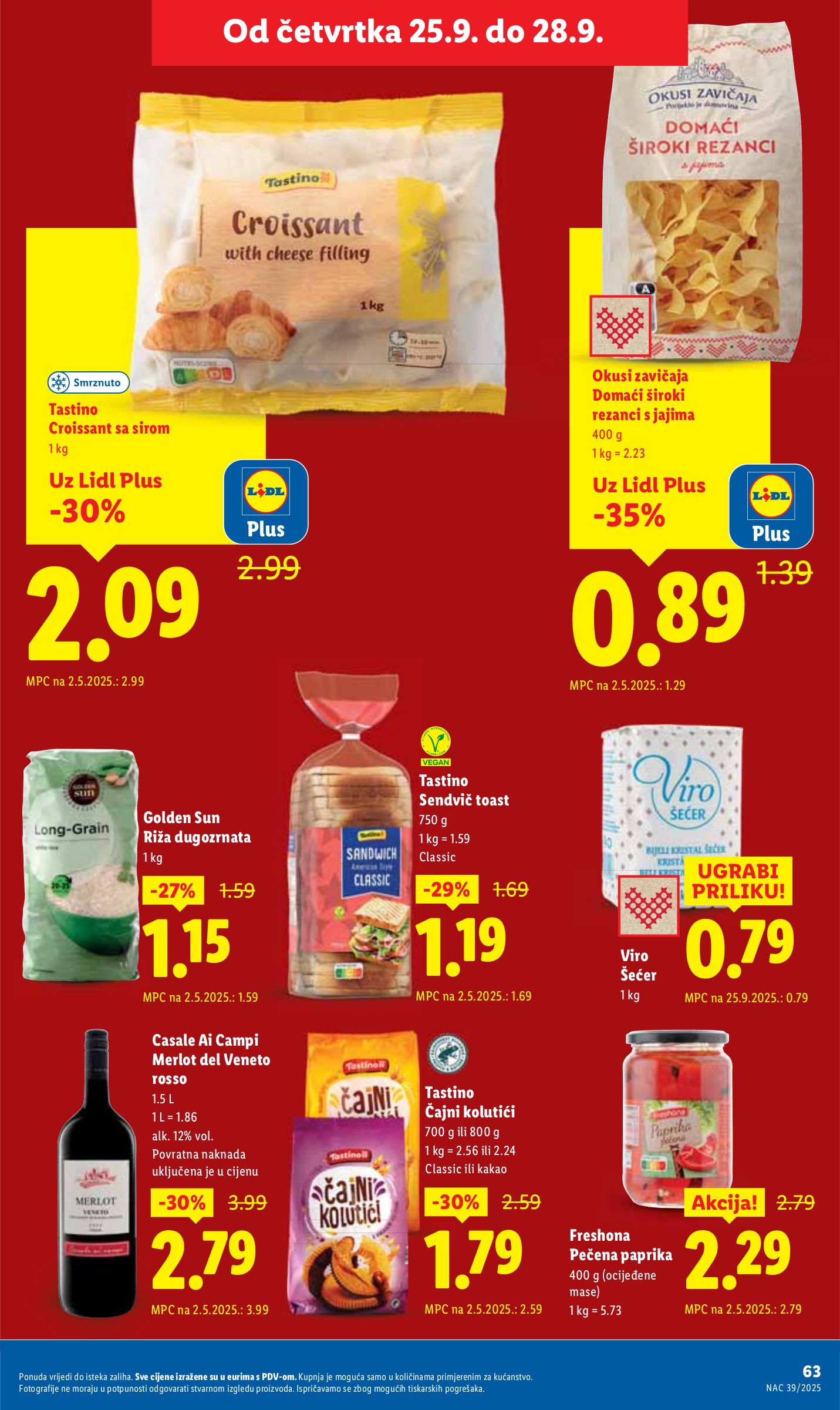 lidl - Prelistajte katalog Lidl, vrijedi od 22.09. do 28.09. - page: 63
