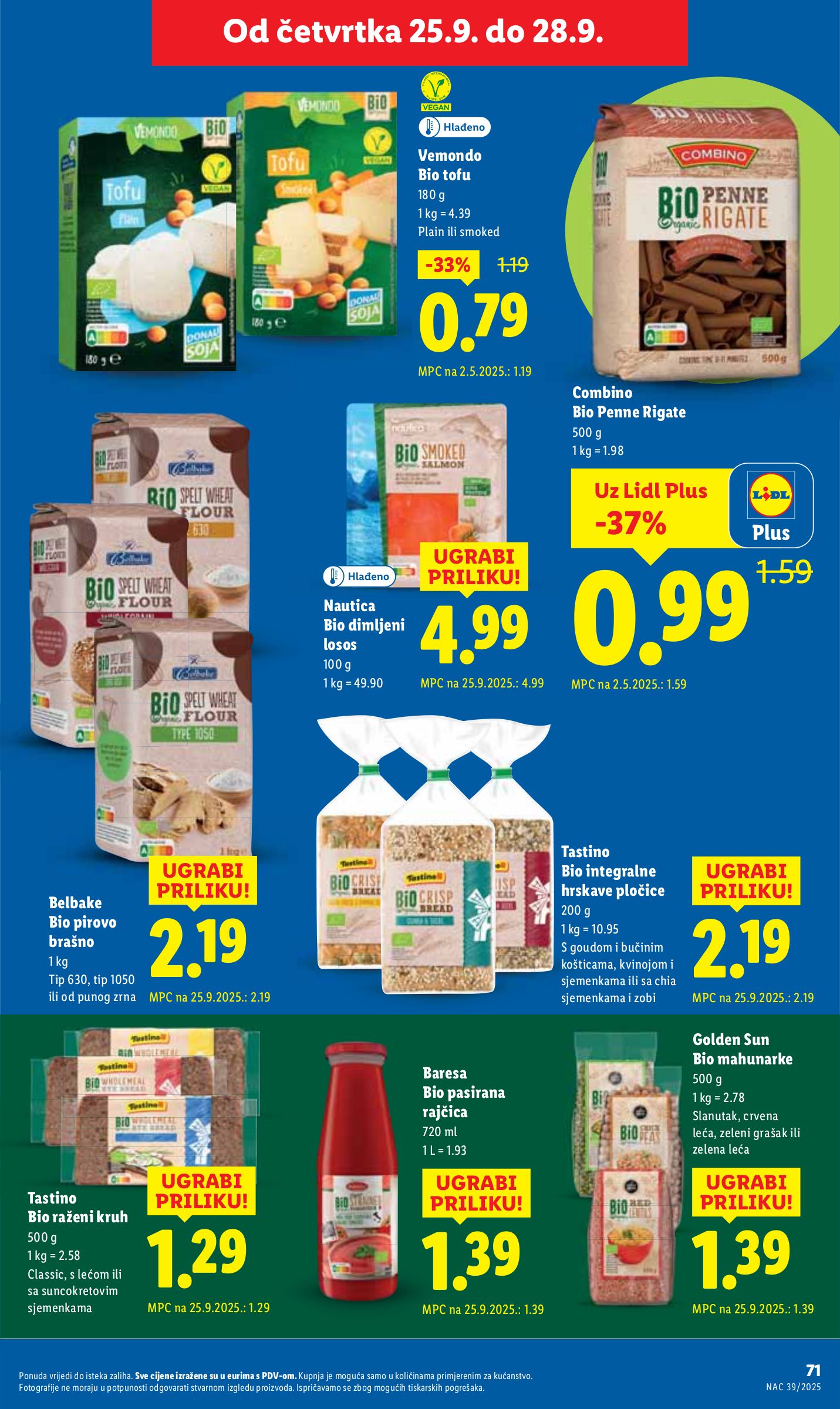 lidl - Prelistajte katalog Lidl, vrijedi od 22.09. do 28.09. - page: 71