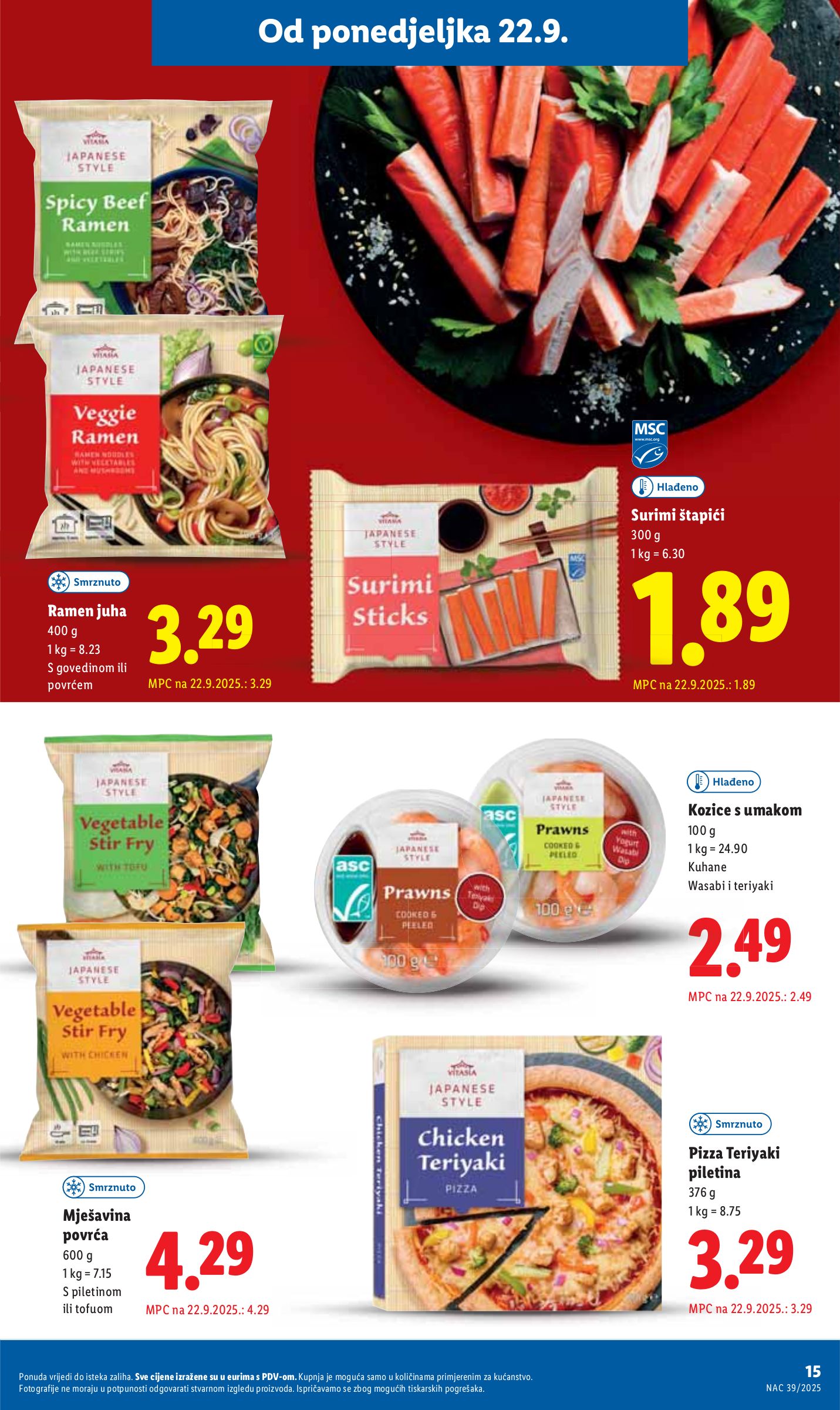 lidl - Prelistajte katalog Lidl, vrijedi od 22.09. do 28.09. - page: 15