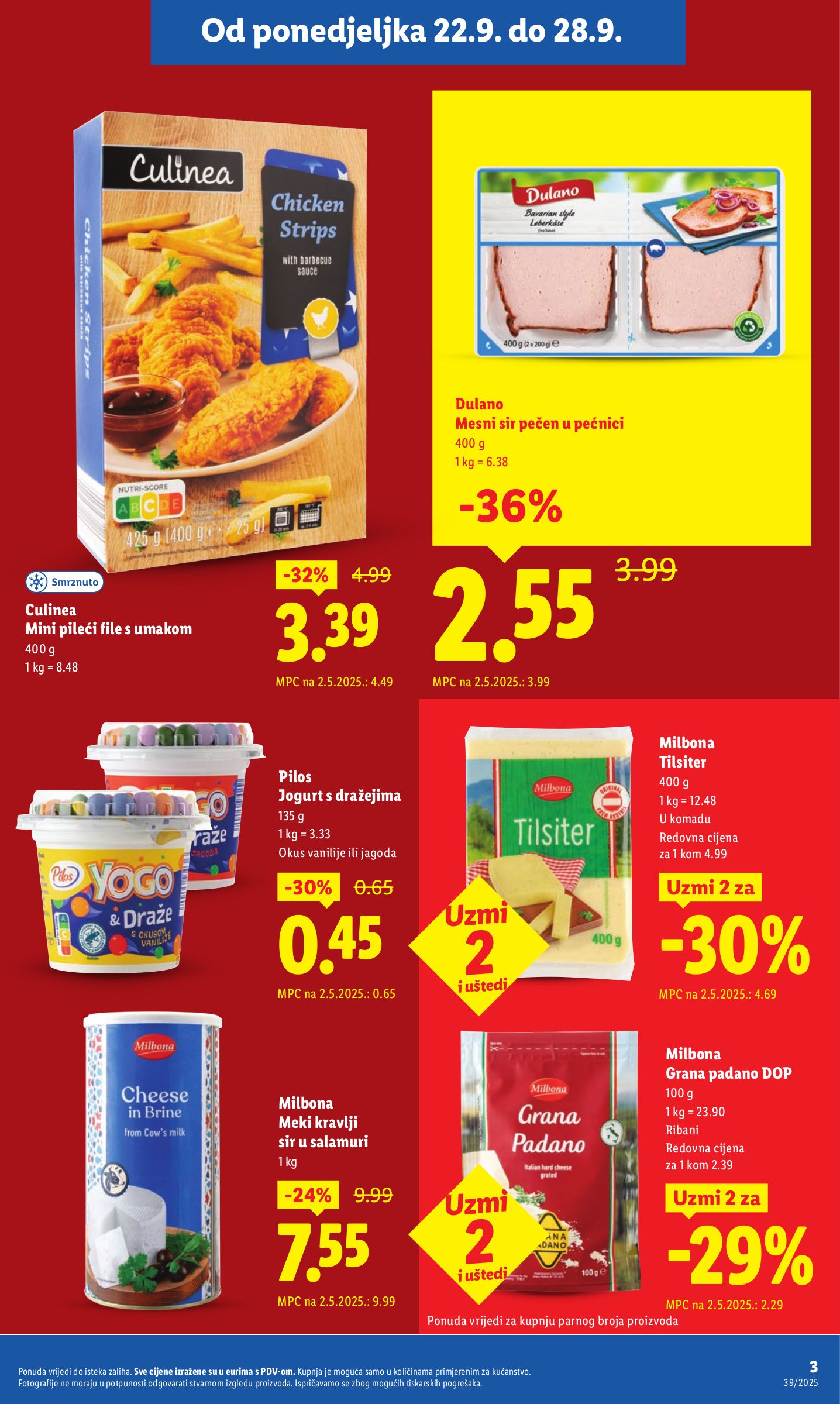 lidl - Prelistajte katalog Lidl - Super Ponuda, vrijedi od 22.09. do 28.09. - page: 3
