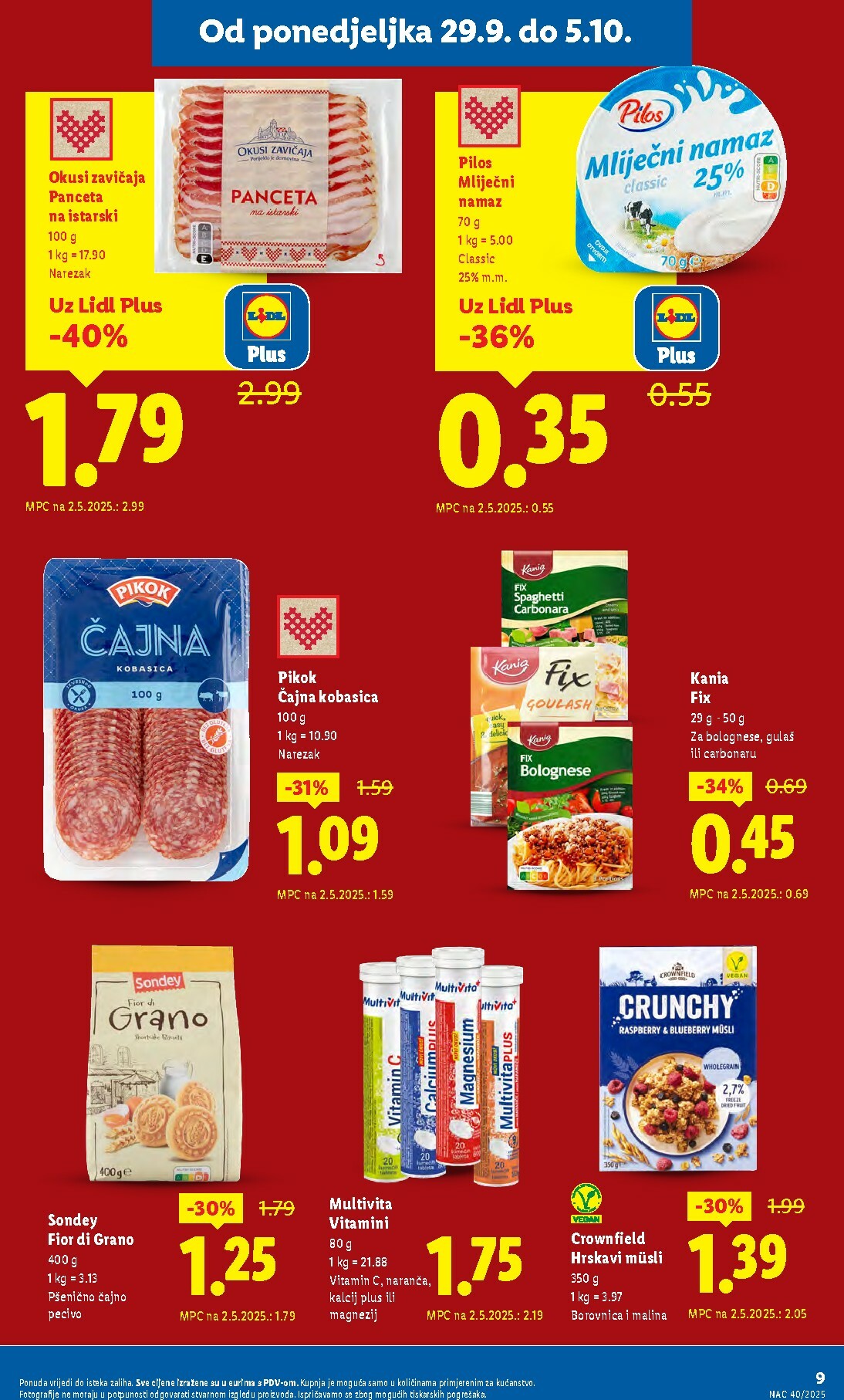 lidl - Prelistajte katalog Lidl, vrijedi od 29.09. do 05.10. - page: 9