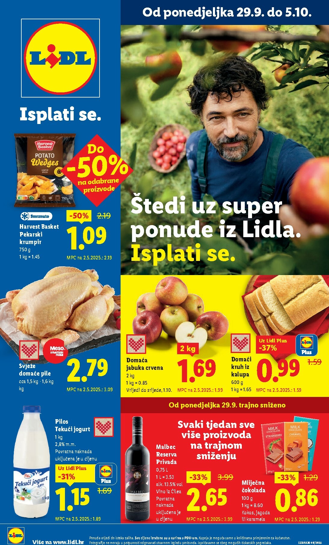 lidl - Prelistajte katalog Lidl, vrijedi od 29.09. do 05.10.