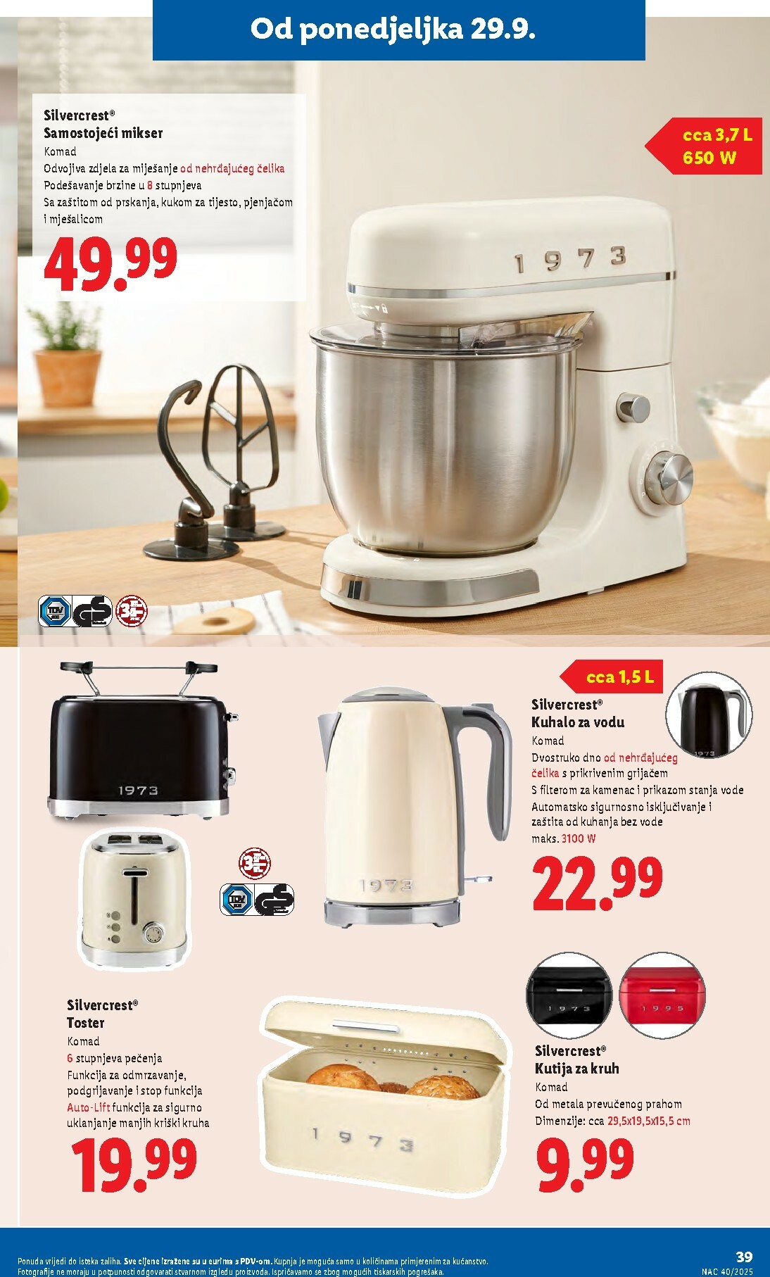 lidl - Prelistajte katalog Lidl, vrijedi od 29.09. do 05.10. - page: 39