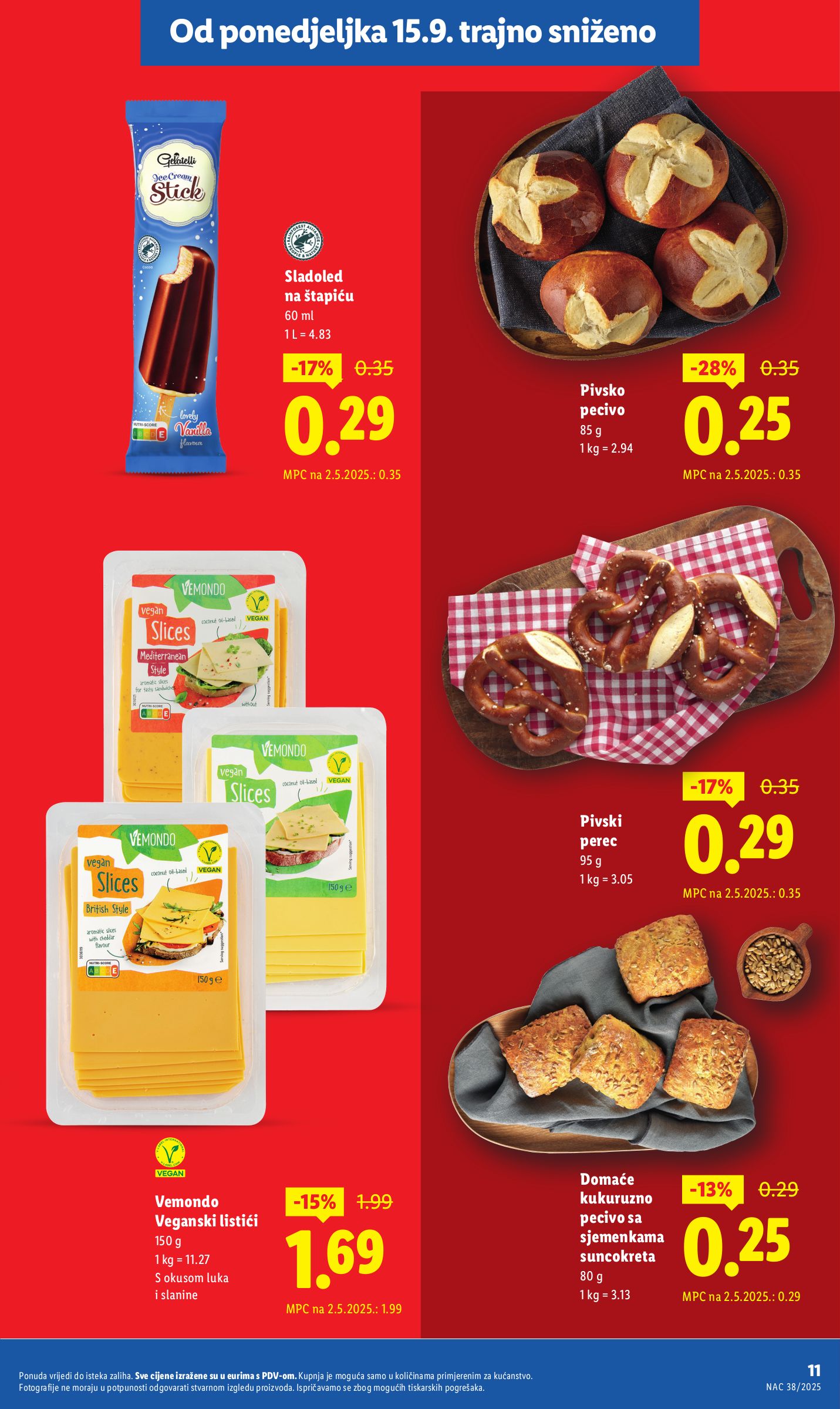 lidl - Prelistajte katalog Lidl - Nastavljamo trajno snižavati cijene, vrijedi od 29.09. do 05.10. - page: 10