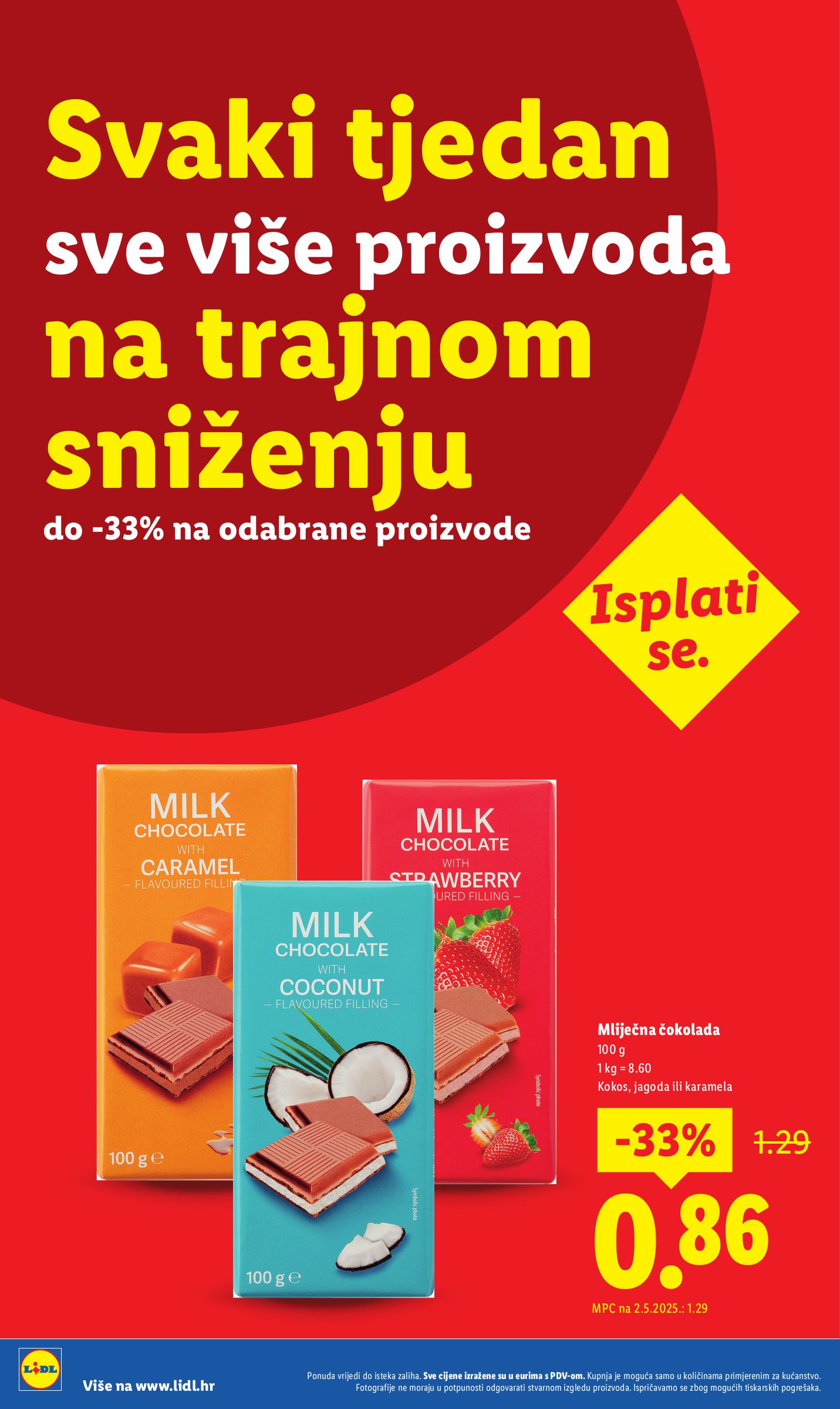 lidl - Prelistajte katalog Lidl - Nastavljamo trajno snižavati cijene, vrijedi od 29.09. do 05.10. - page: 3