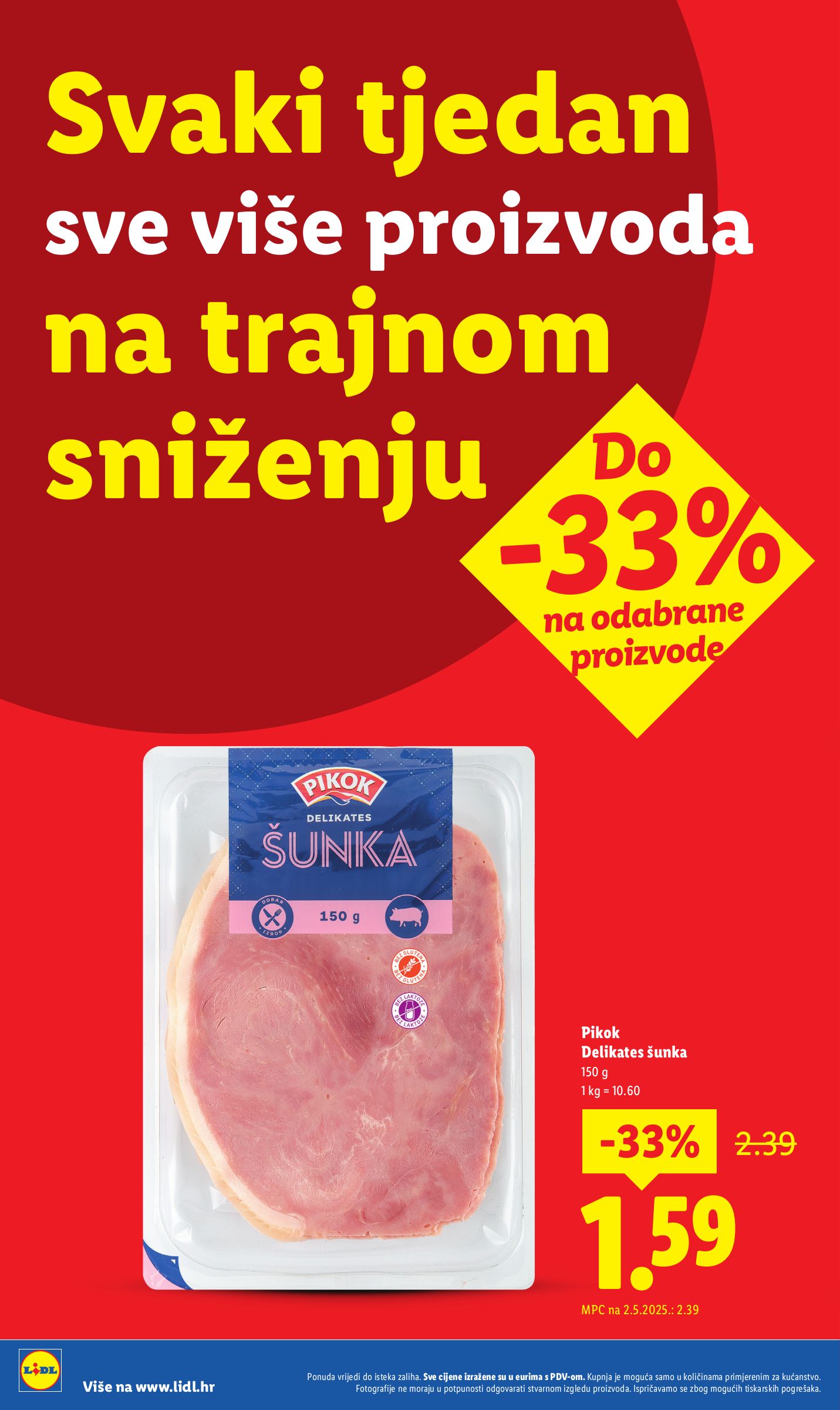 lidl - Prelistajte katalog Lidl - Nastavljamo trajno snižavati cijene, vrijedi od 29.09. do 05.10. - page: 13