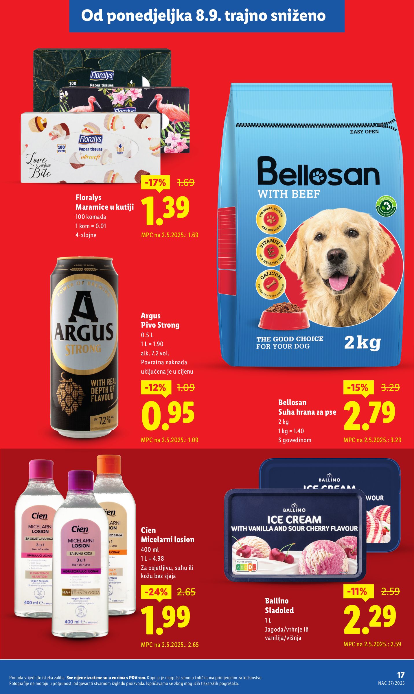 lidl - Prelistajte katalog Lidl - Nastavljamo trajno snižavati cijene, vrijedi od 29.09. do 05.10. - page: 16