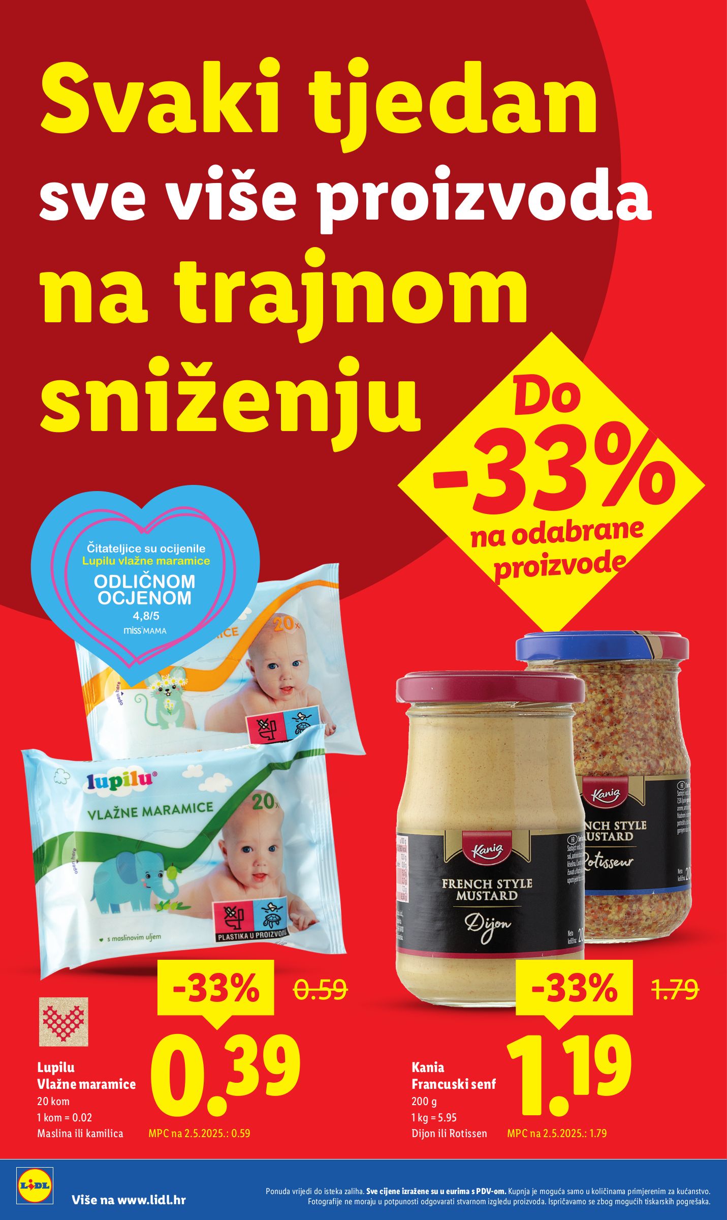 lidl - Prelistajte katalog Lidl - Nastavljamo trajno snižavati cijene, vrijedi od 29.09. do 05.10. - page: 9