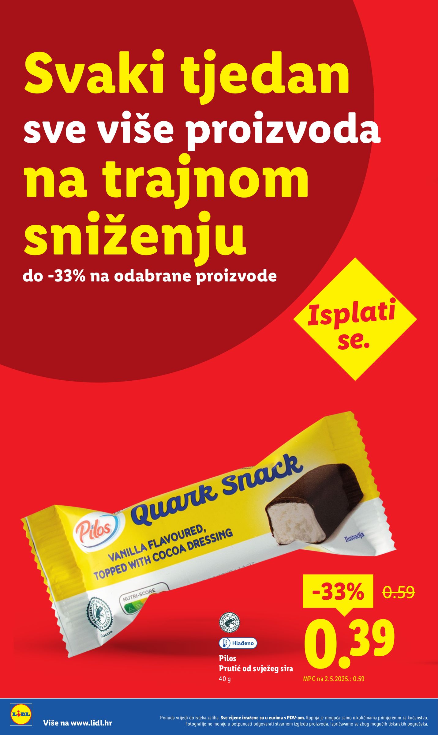 lidl - Prelistajte katalog Lidl - Nastavljamo trajno snižavati cijene, vrijedi od 29.09. do 05.10. - page: 5