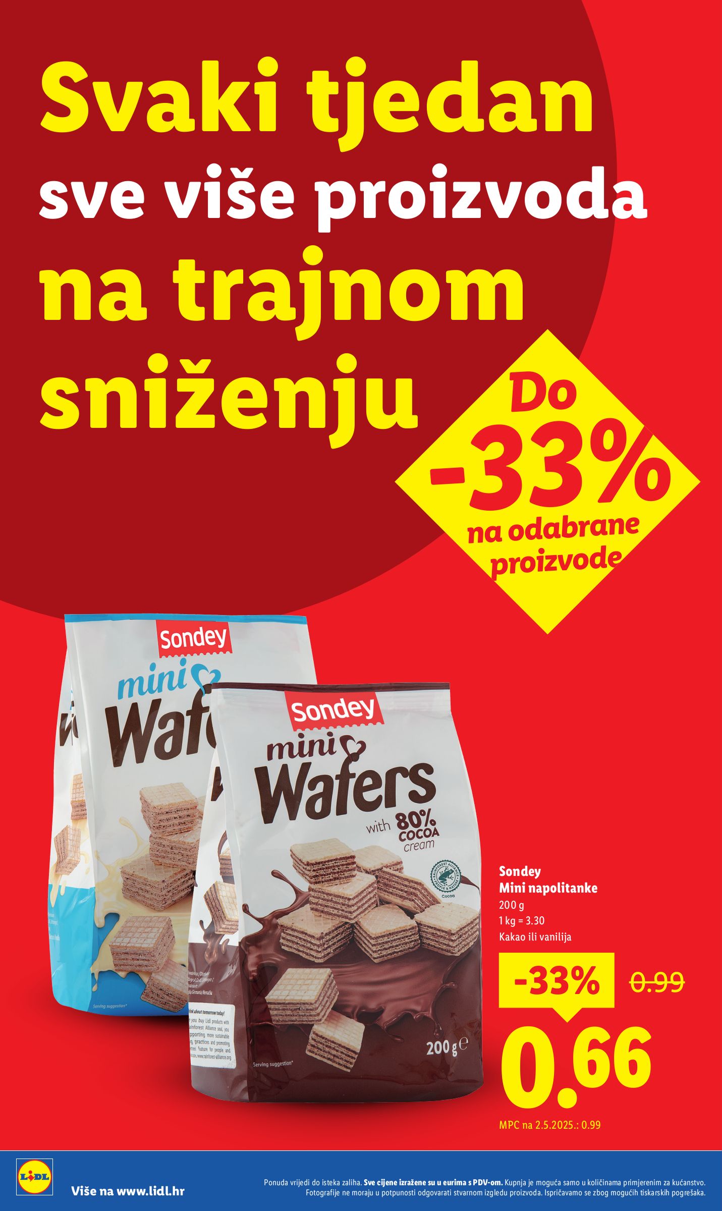 lidl - Prelistajte katalog Lidl - Nastavljamo trajno snižavati cijene, vrijedi od 29.09. do 05.10. - page: 15