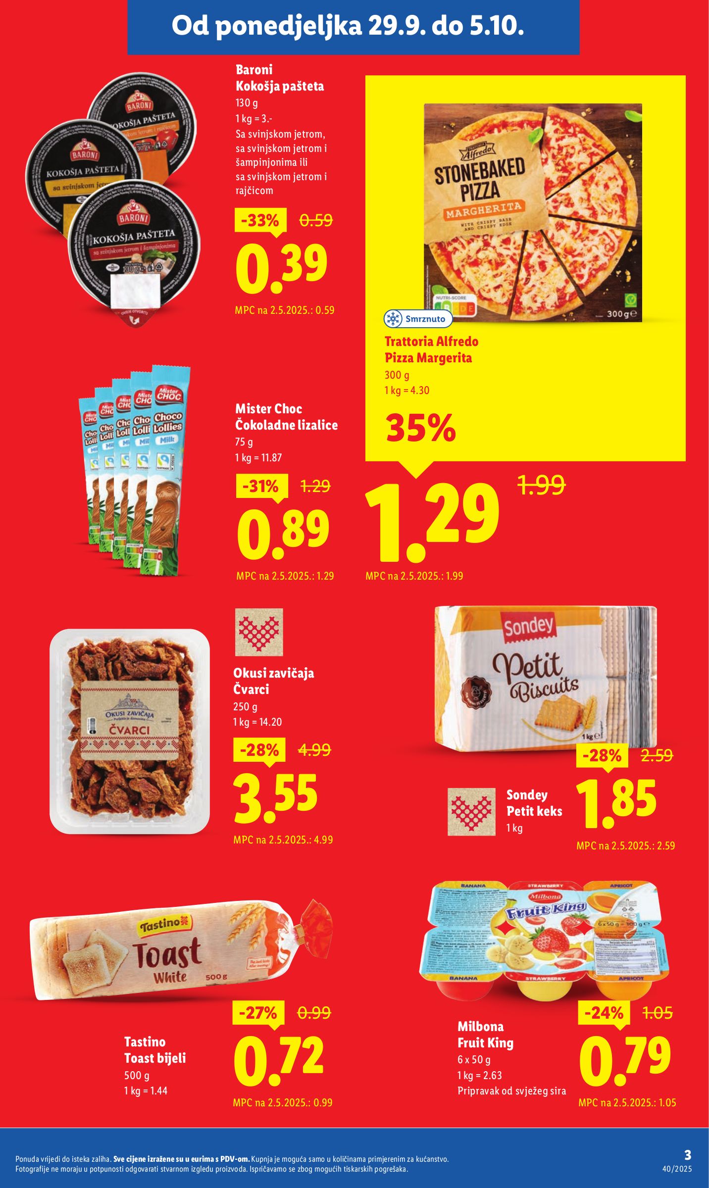 lidl - Prelistajte katalog Lidl - Super Ponuda, vrijedi od 29.09. do 05.10. - page: 3
