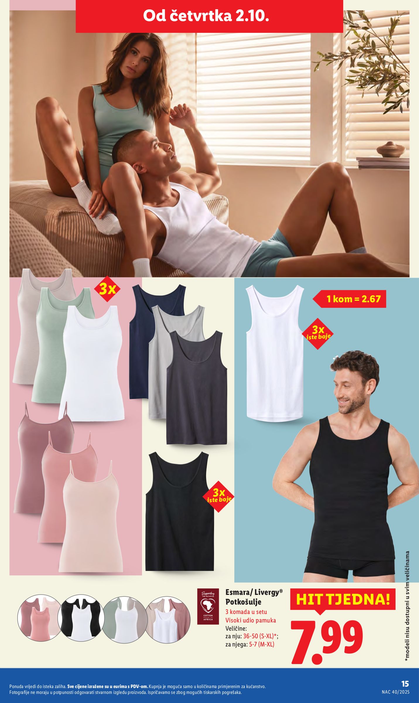 lidl - Prelistajte katalog Lidl, vrijedi od 02.10. do 05.10. - page: 15 lidl - Prelistajte katalog Lidl, vrijedi od 02.10. do 05.10. - page: 15